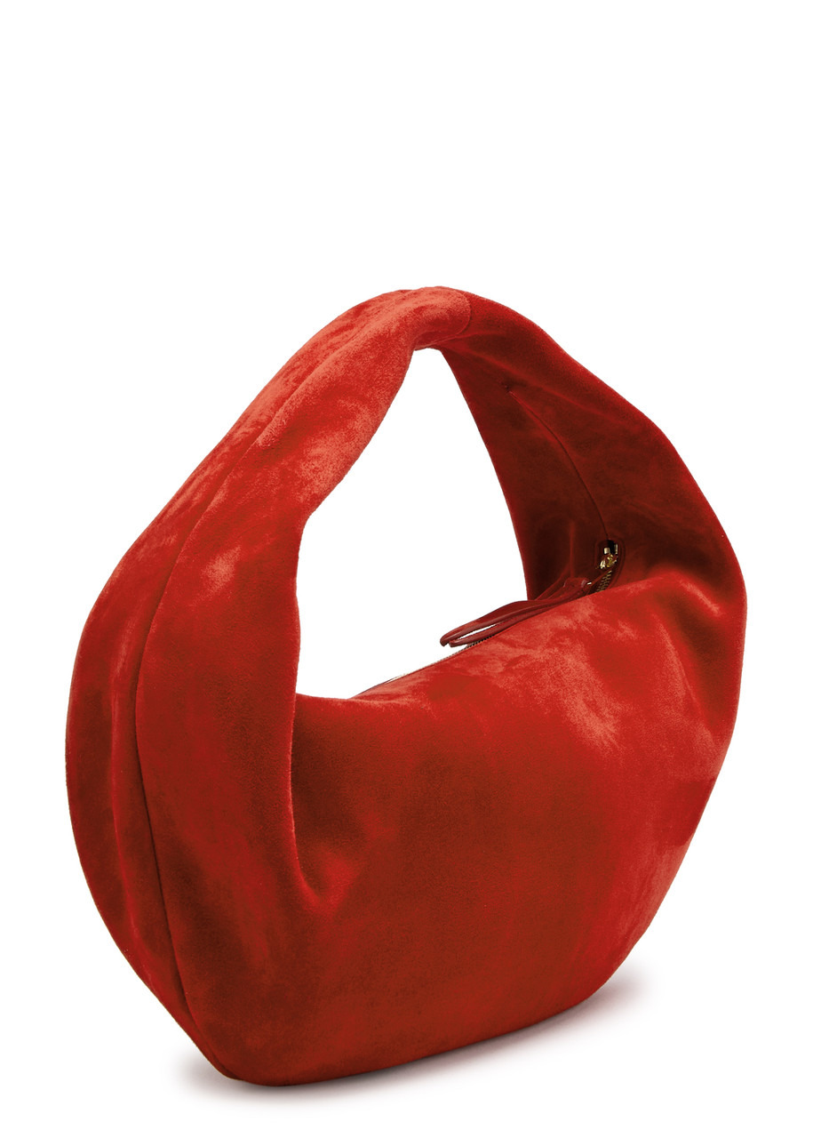 Khaite Olivia Medium Suede top Handle bag - 2