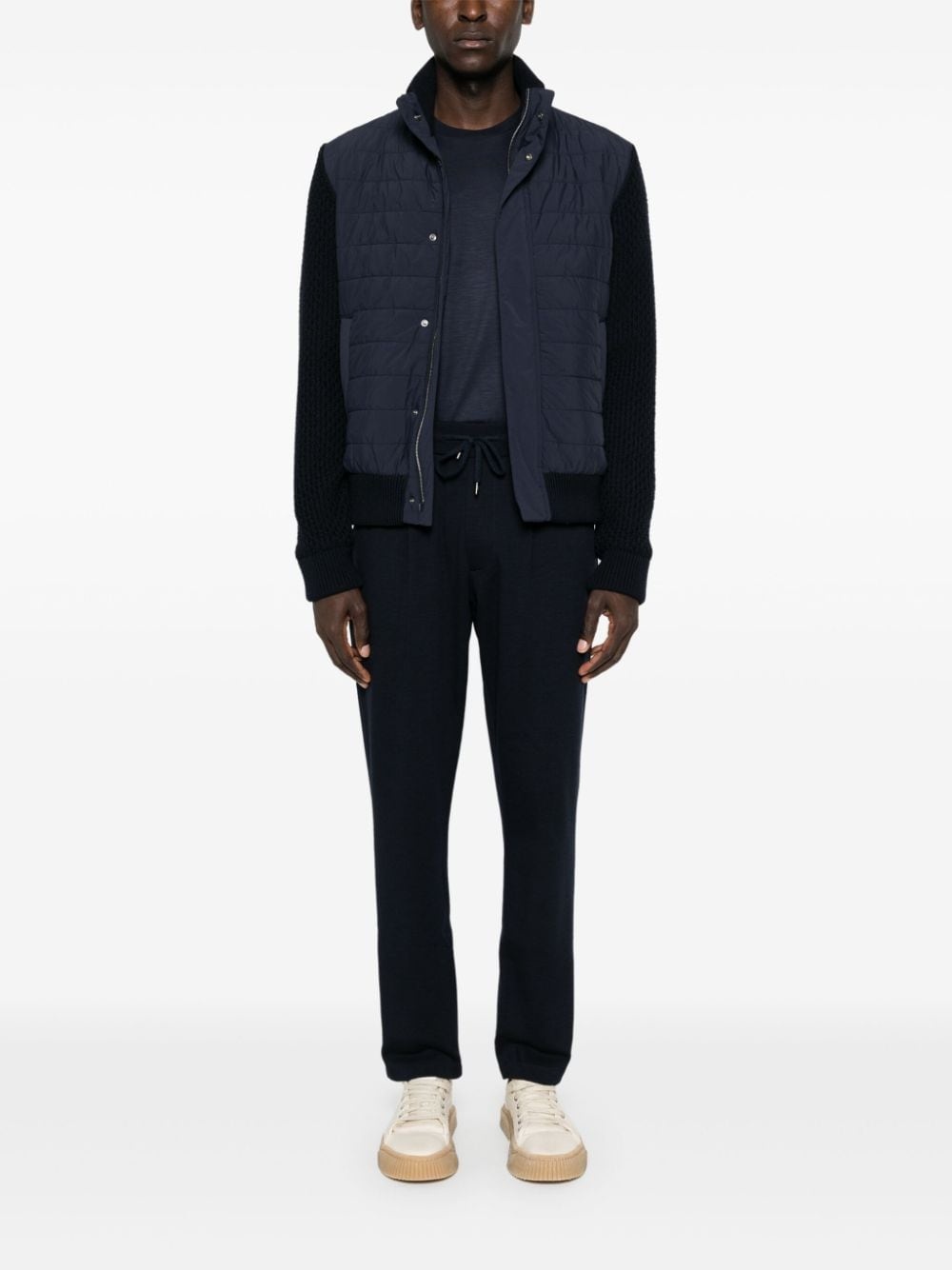 padded-panels jacket - 2