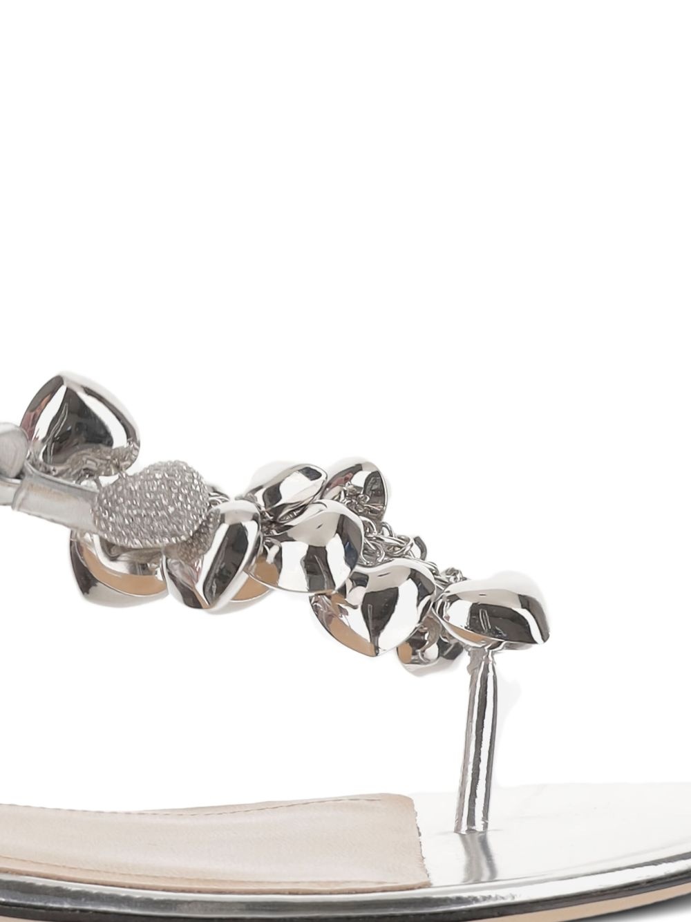 crystal-embellished sandals - 5