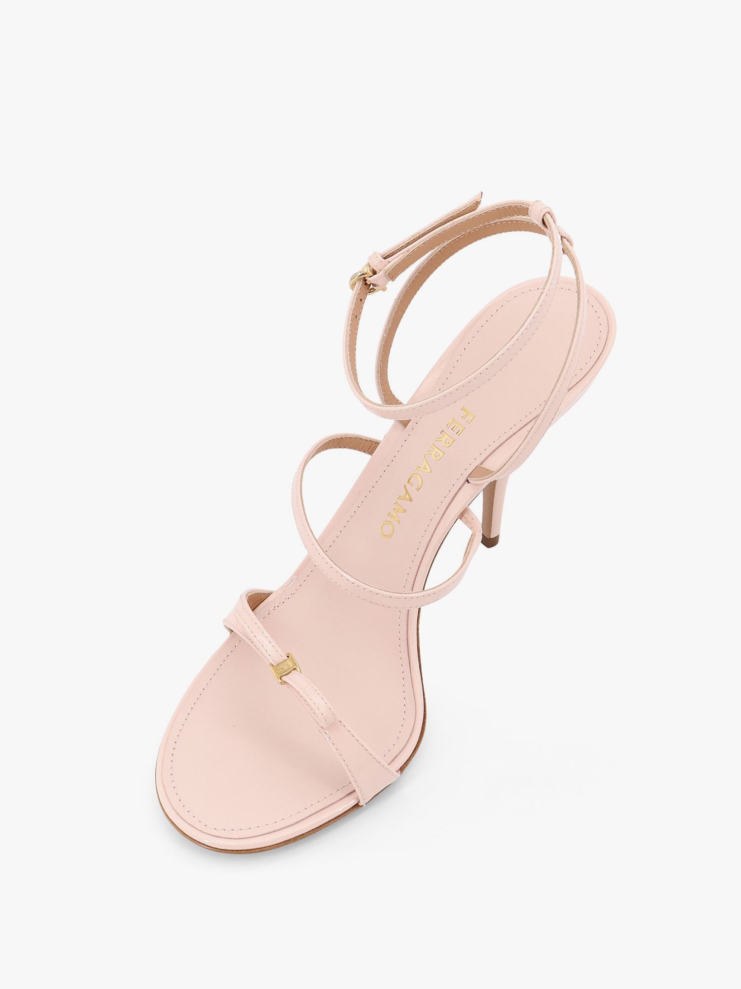 サンダル・ミュール Ferragamo Ariel 95 Patent Leather Sandals Ferragamo Ariel 95 patent leather sandals | The Fashion Square