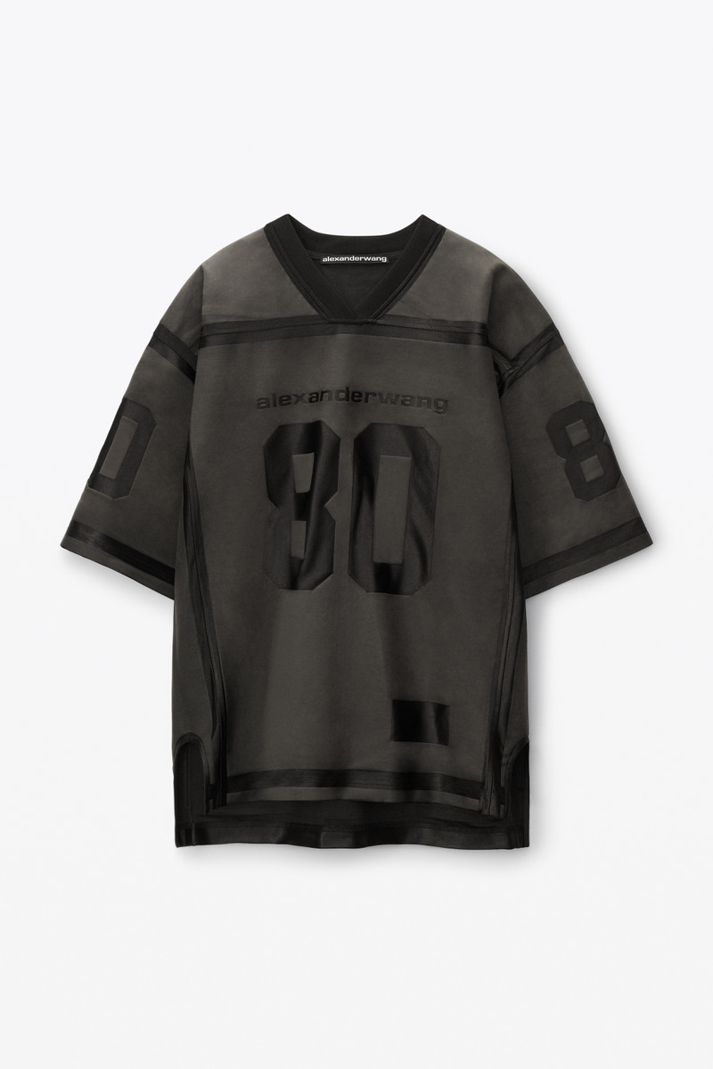 alexanderwang フットボールシャツ football jersey Alexander Wang - Football Jersey with Player ID Patch | HBX