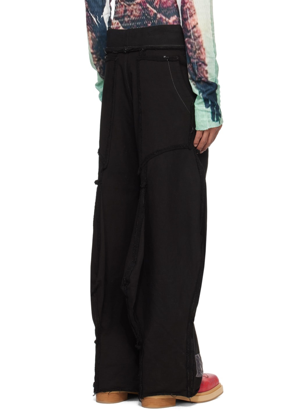 SSENSE Exclusive Black Ralien Sweatpants - 3