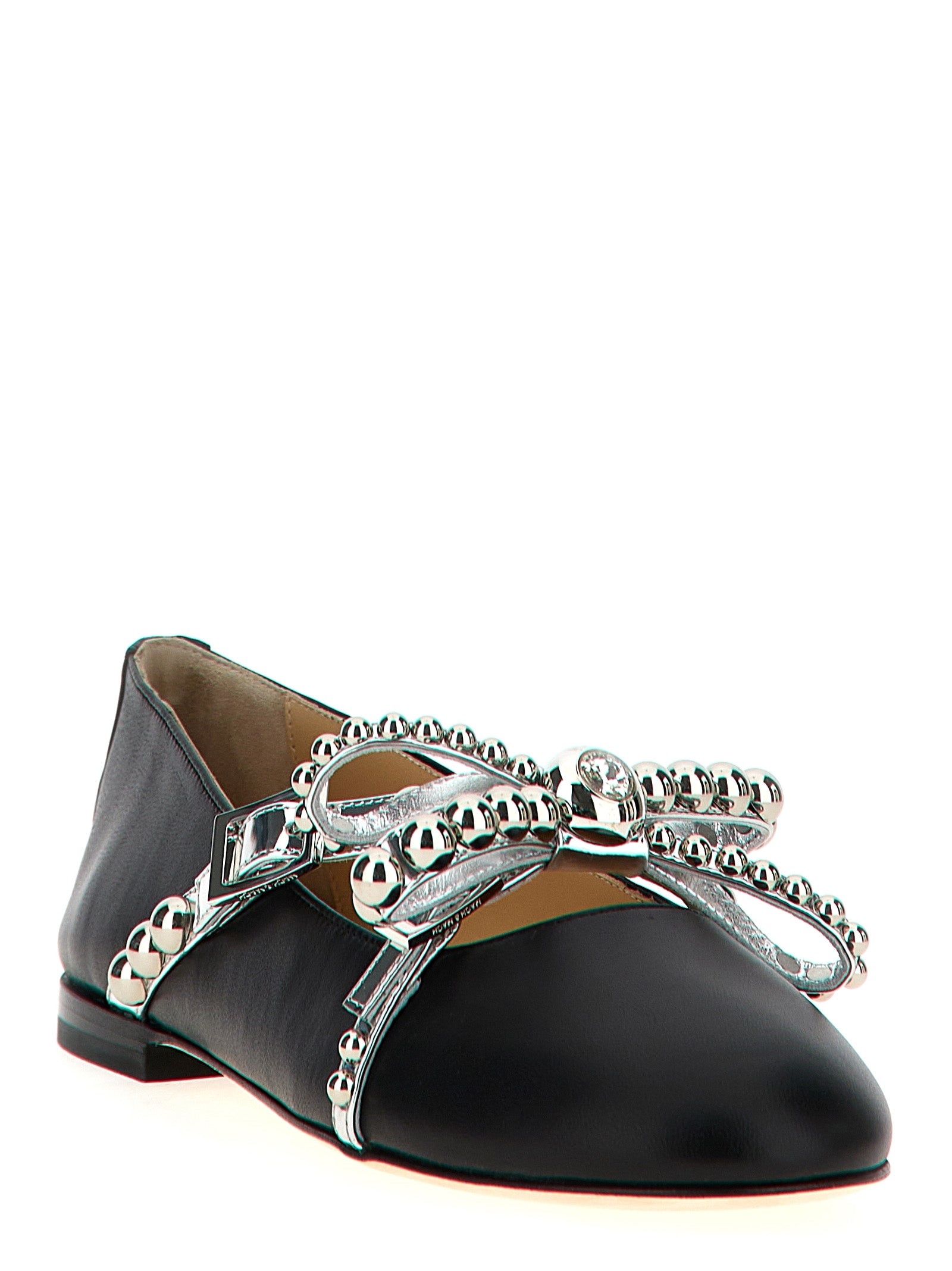Mach & Mach Women 'Crystal Studs' Ballet Flats - 2