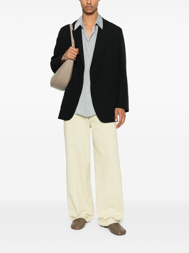 AURALEE cotton-wool blazer outlook