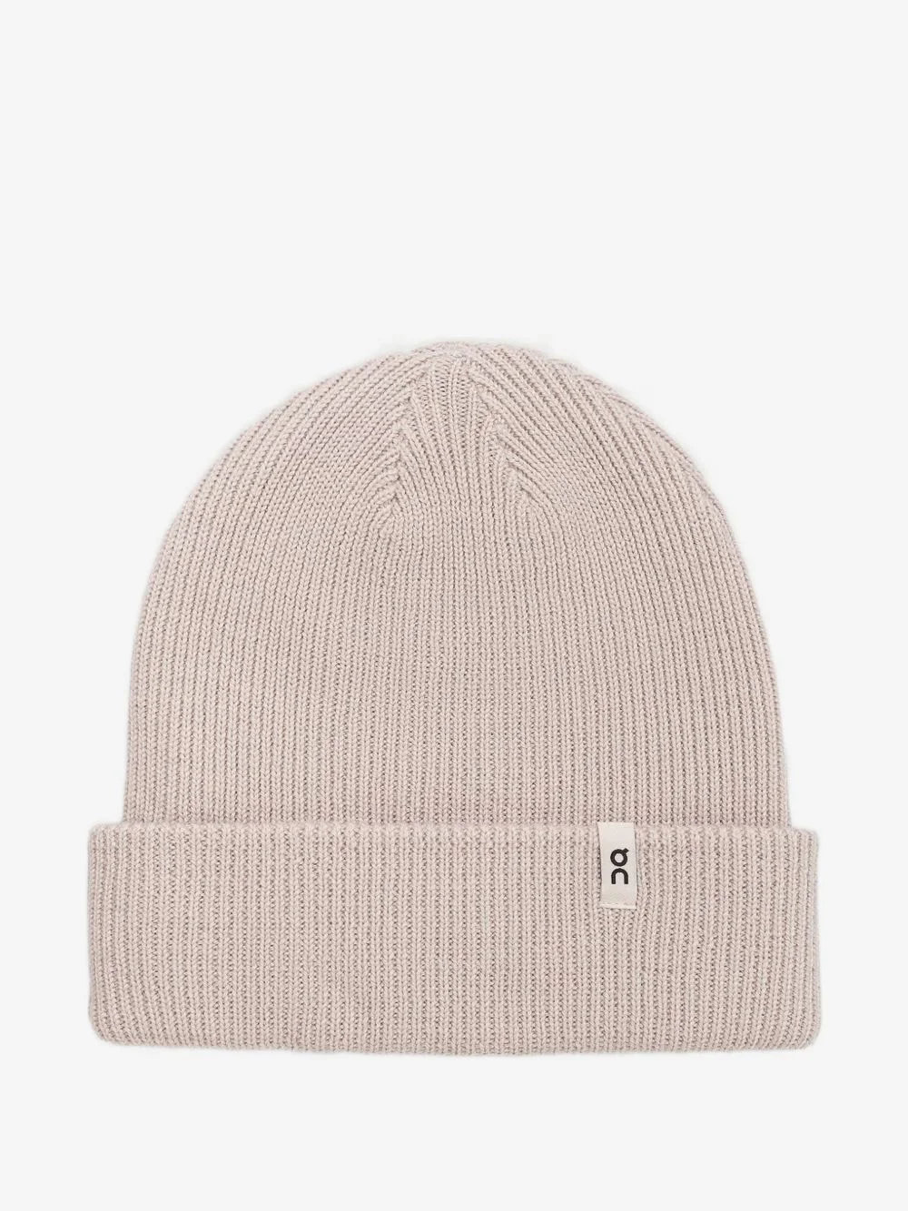 ribbed-knit beanie hat - 1