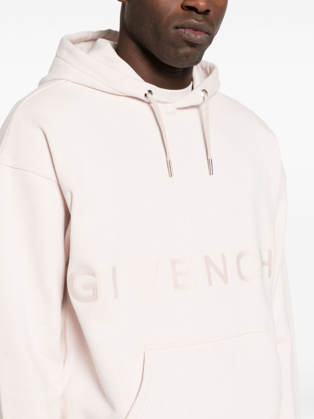 4G-embroidered hoodie - 5