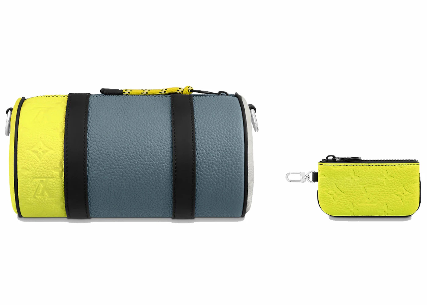 Louis Vuitton Polochon Bag Blue/Yellow - 2