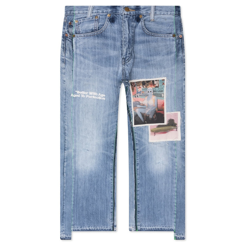 BAGGY JAWN DENIM PANTS - INDIGO 1