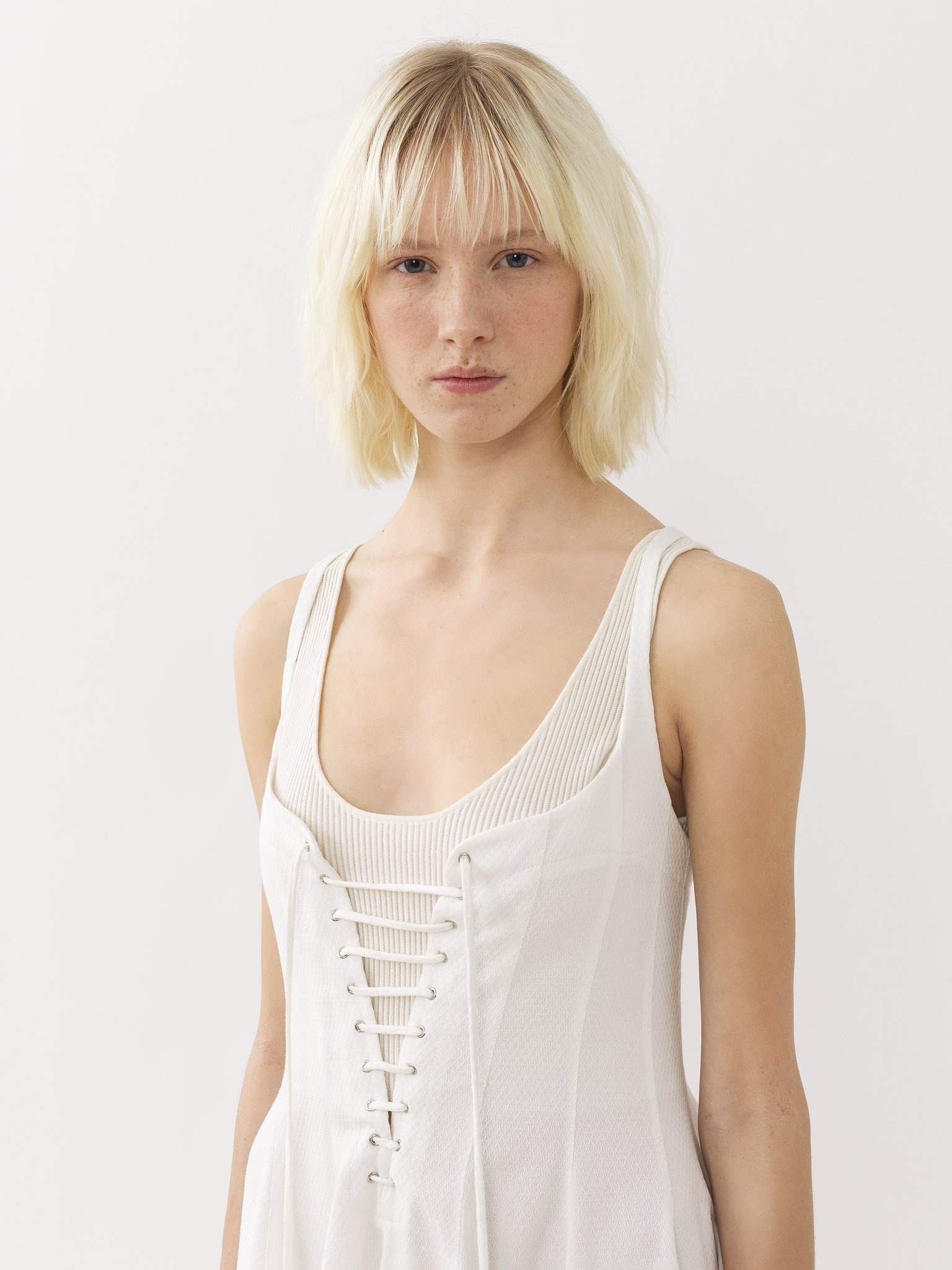 SLEEVELESS MIDI DRESS - 7
