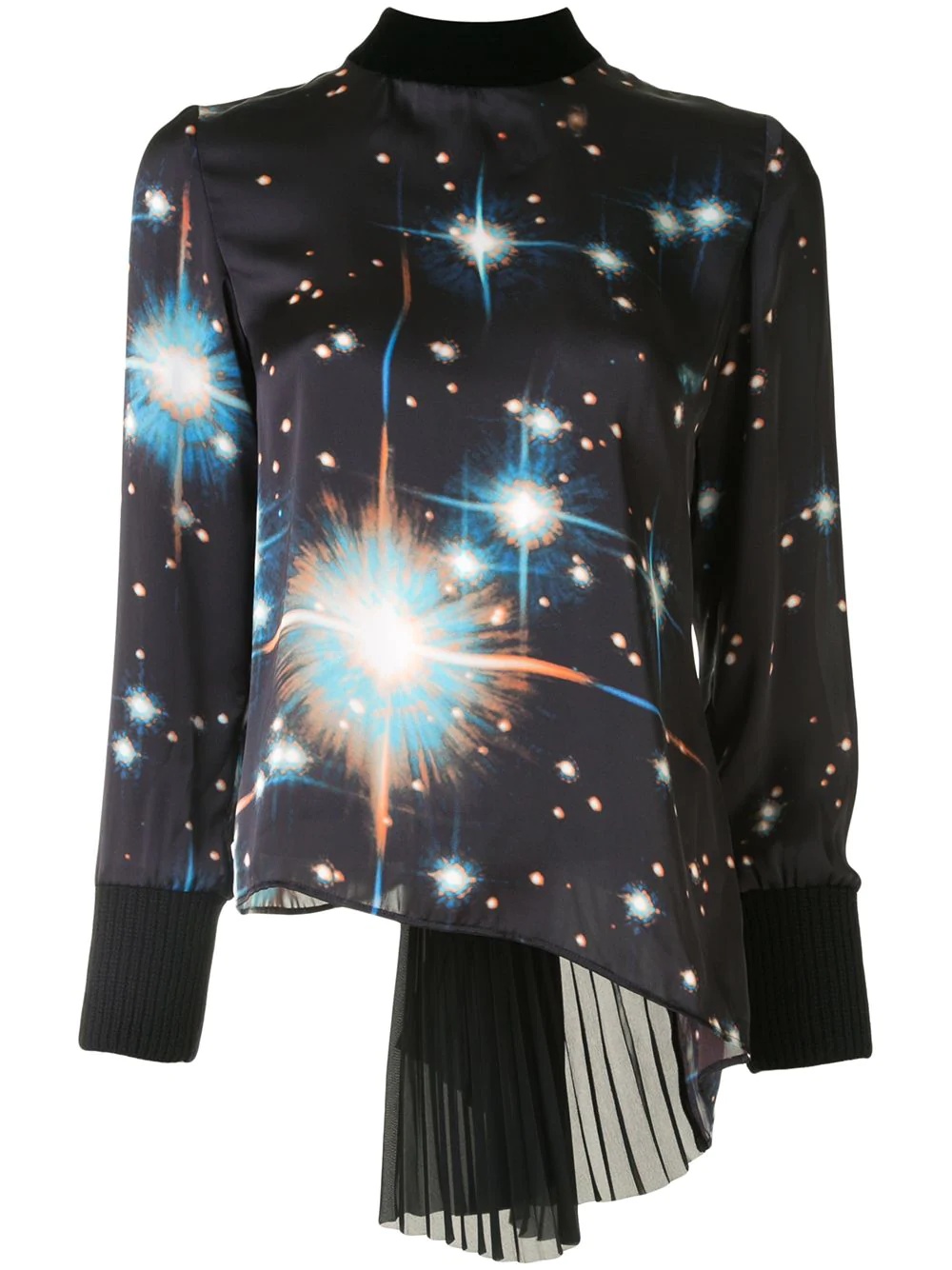 sky star blouse - 1