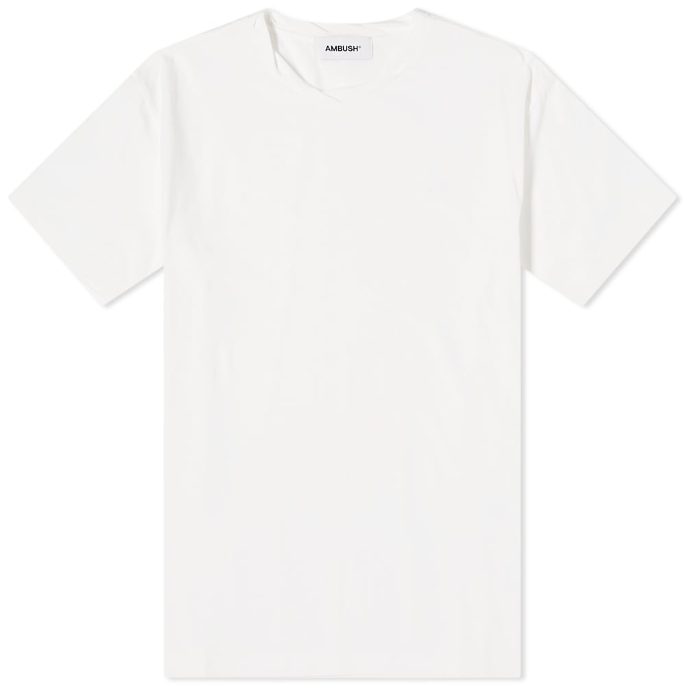 Ambush Twisted Neck Logo Tee - 1