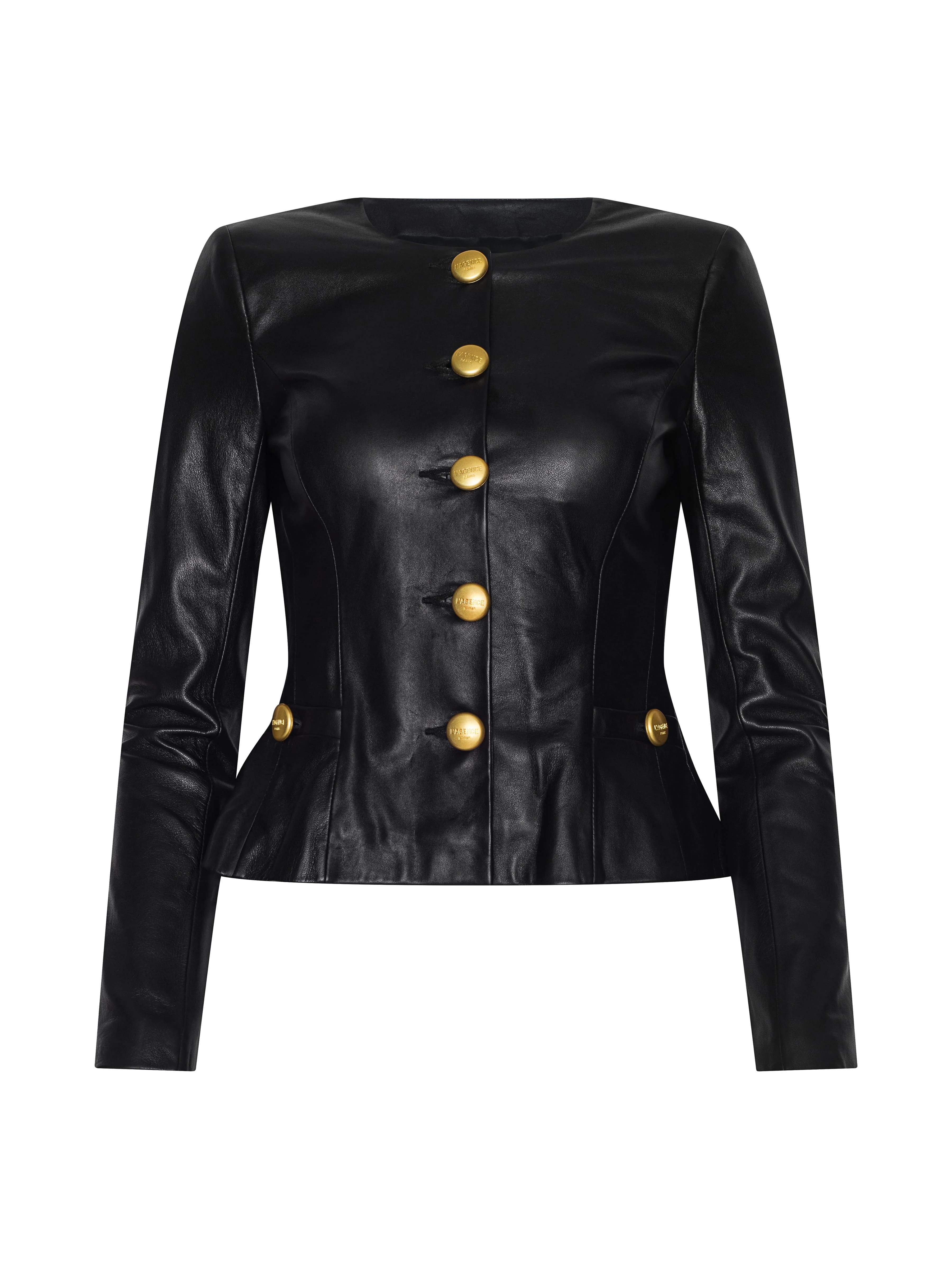 Mariella Leather Jacket - 1