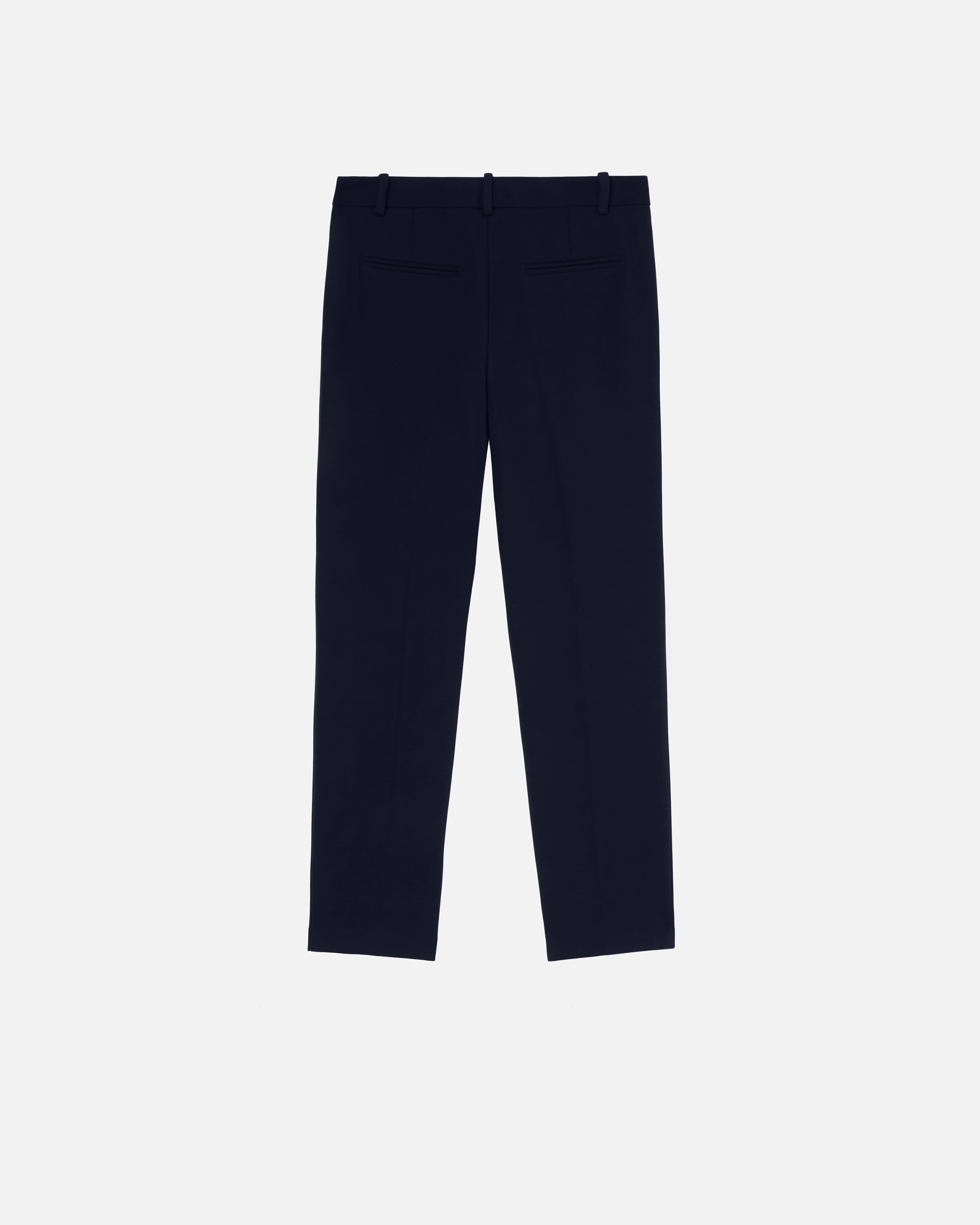 TECHNICAL FABRIC CIGARETTE TROUSERS - 6