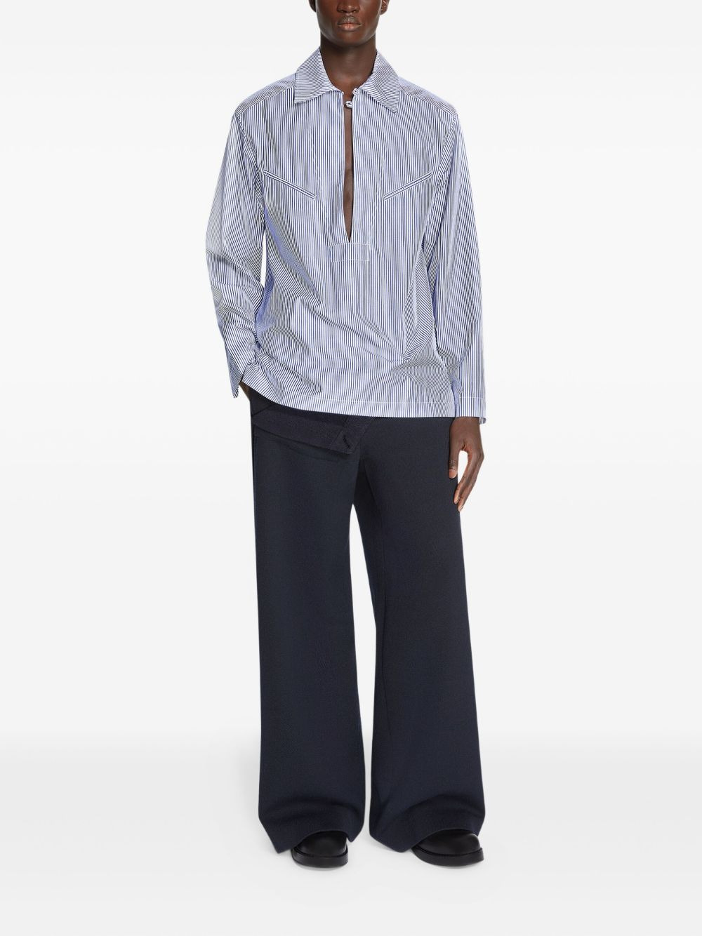 striped cotton shirt - 2