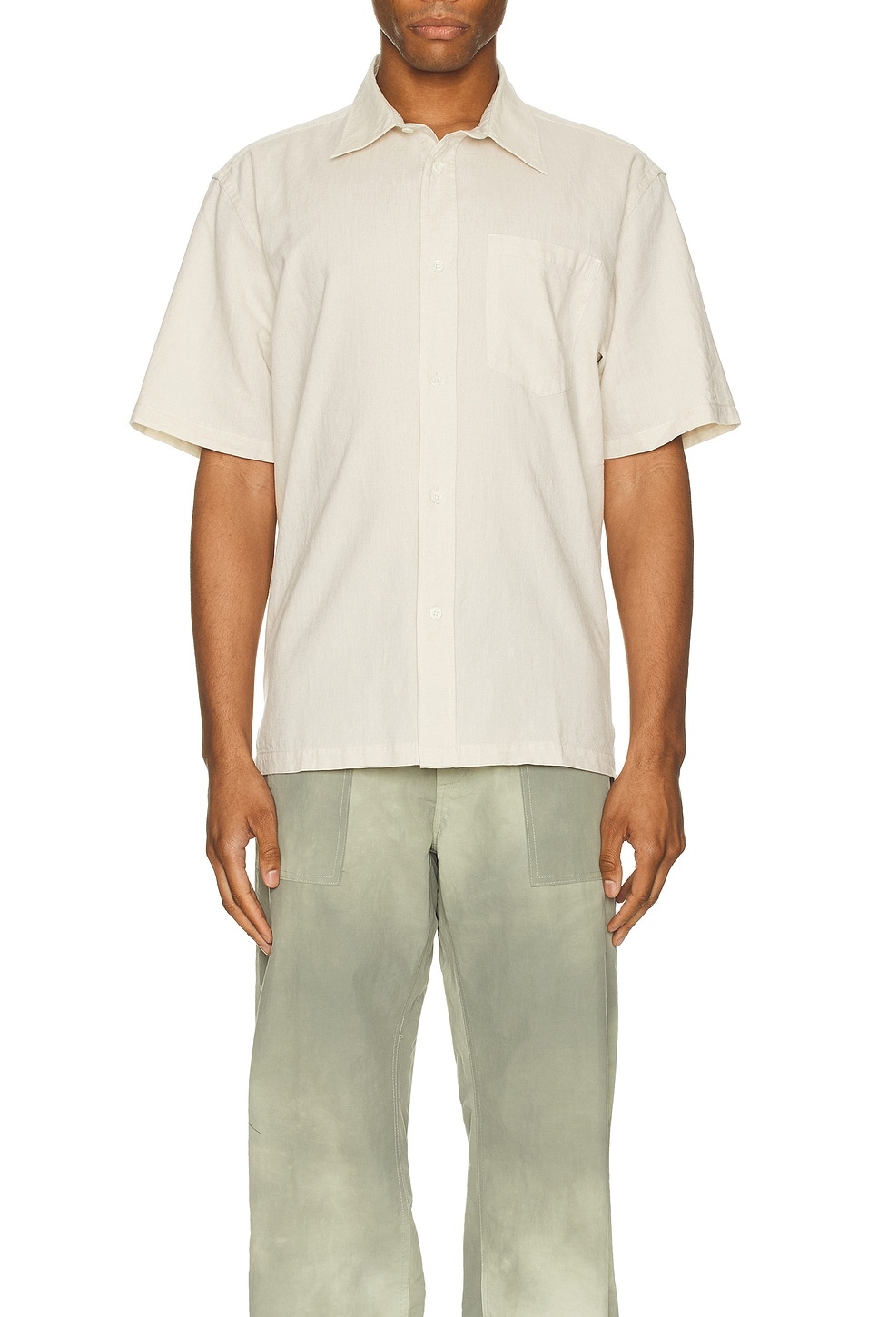 Ivan Relaxed Cotton Linen Shirt - 3