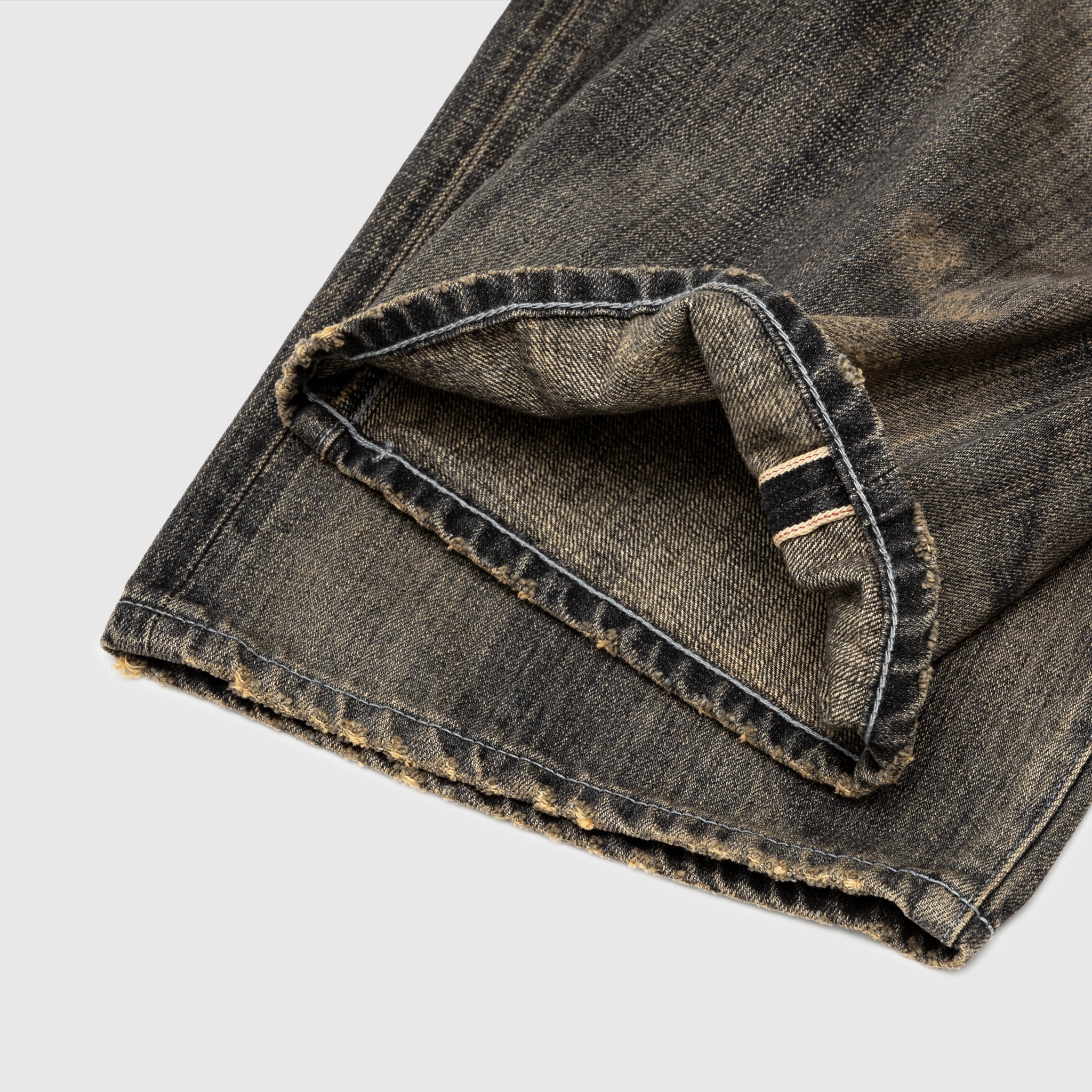 SAVAGE DENIM DP WIDE PANTS - 6