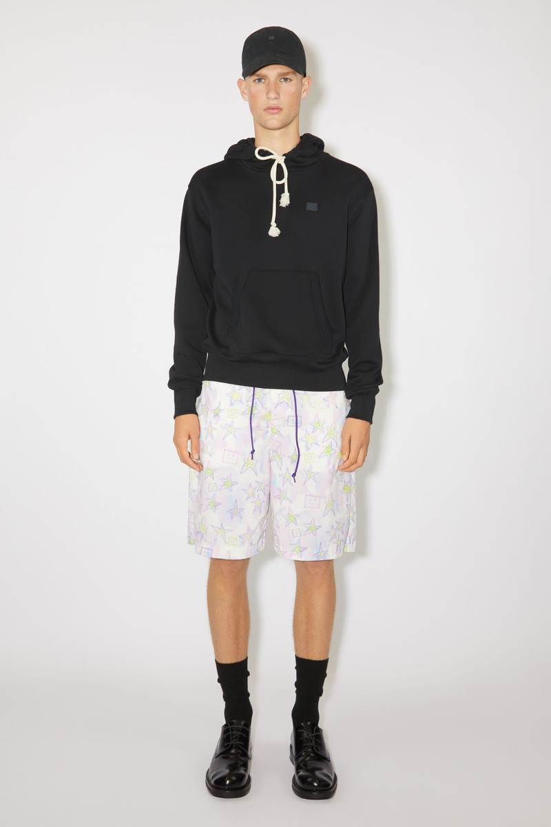 Acne Studios Hooded sweatshirt - Regular fit - Black outlook