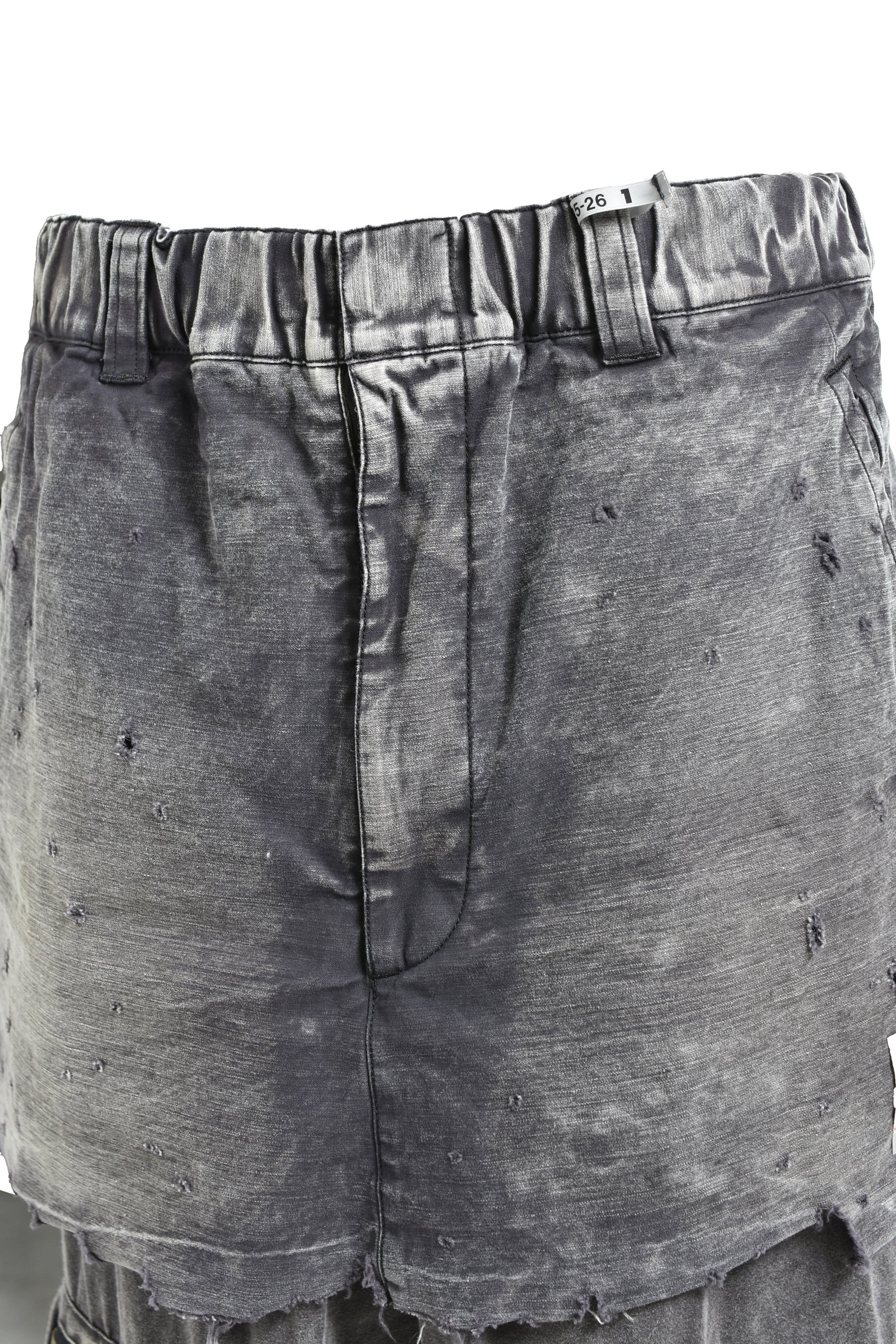 WAIST LAYERD FLIGHT PANTS / BLK - 8