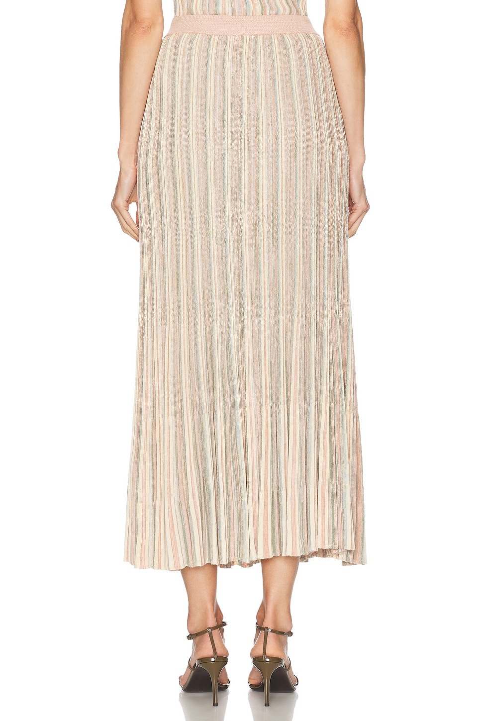 Illuminate Mouline Maxi Skirt - 4