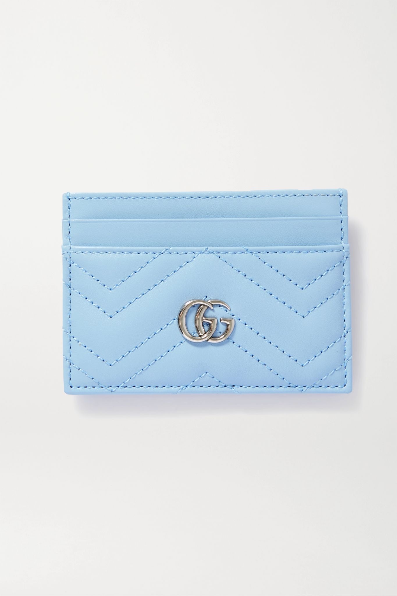 GG Marmont quilted leather cardholder - 1