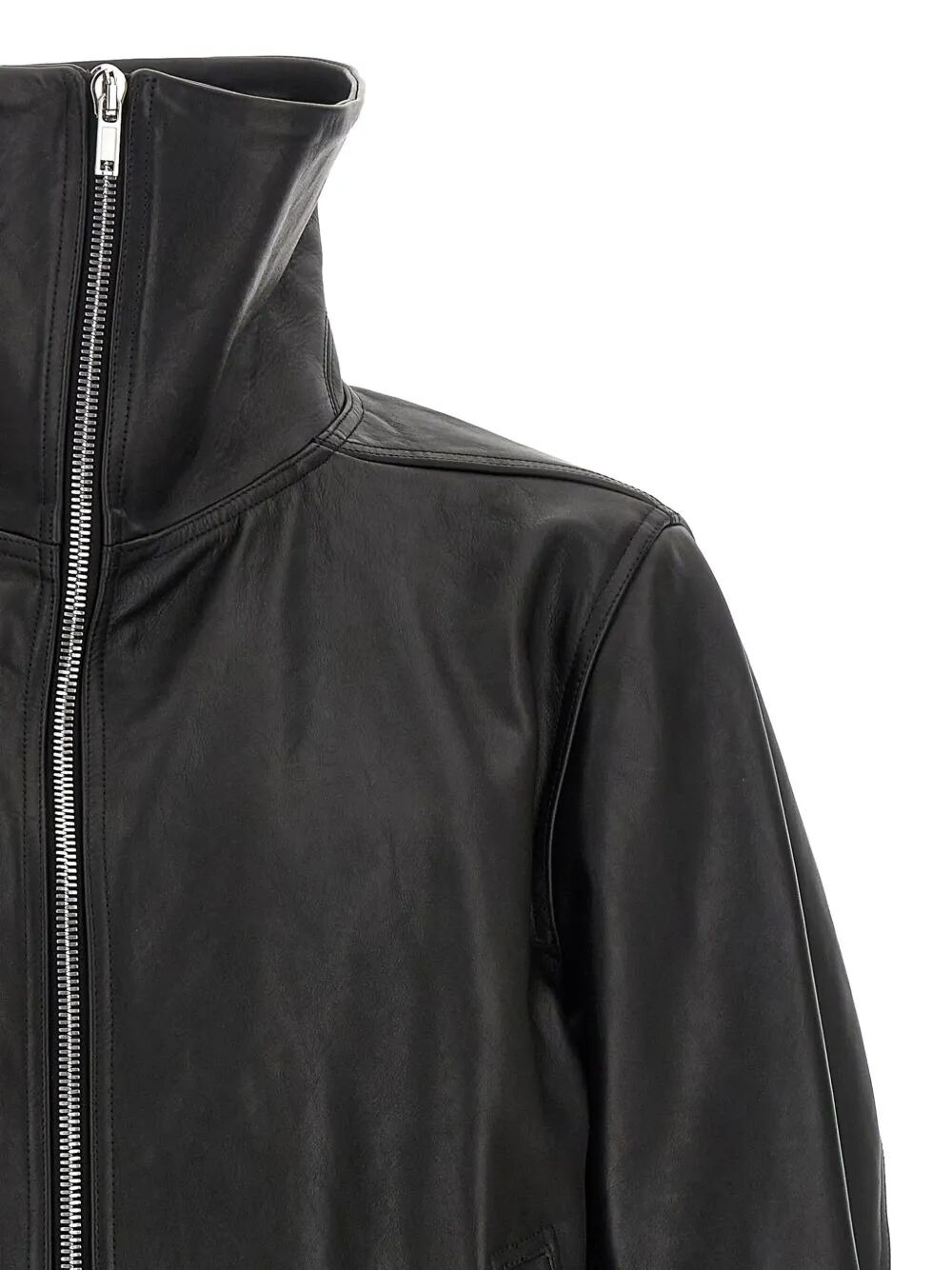 Rick Owens Men "Blixa Dracucollar" Jacket - 4