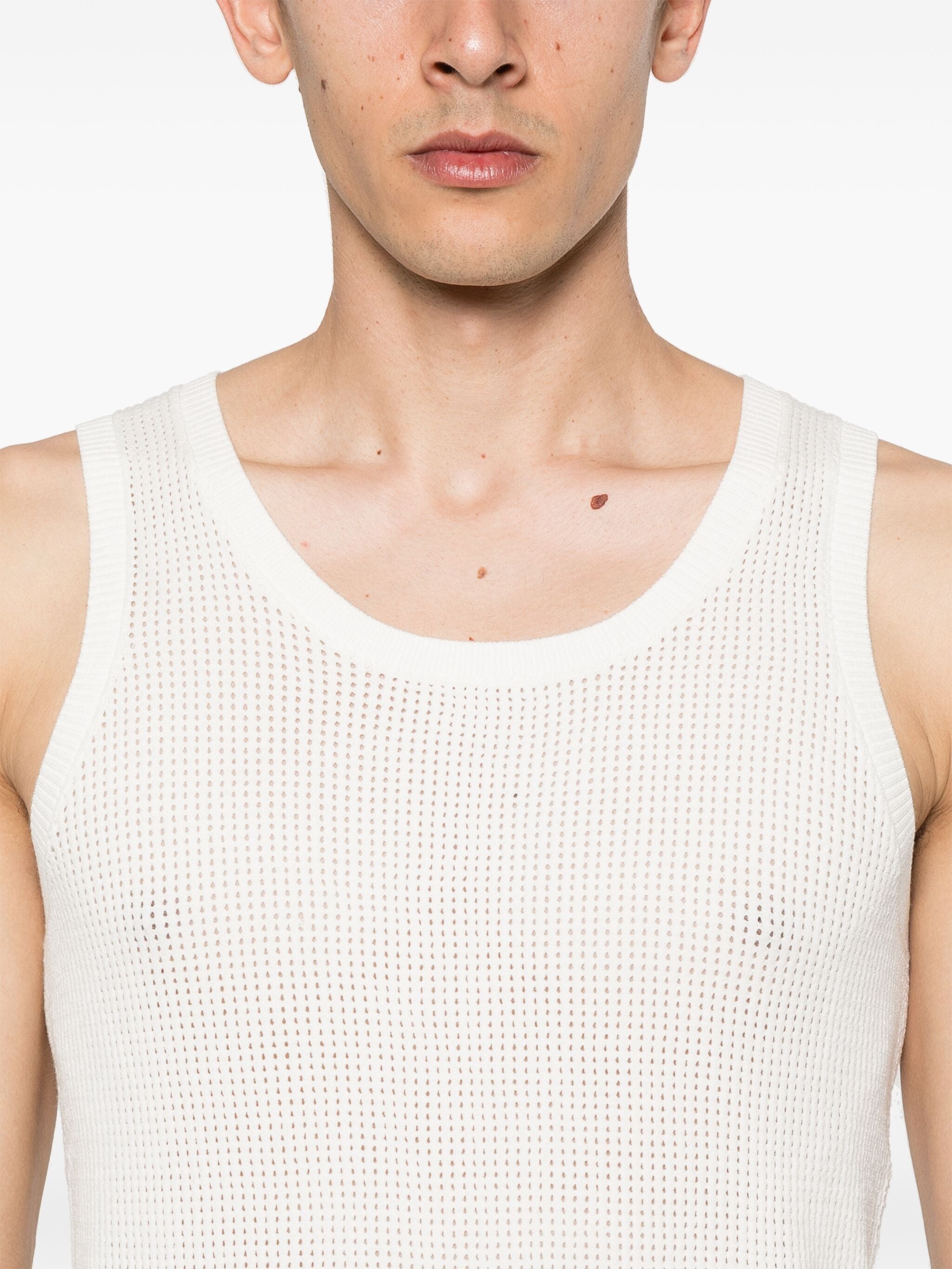 Open-knit Vest - 2