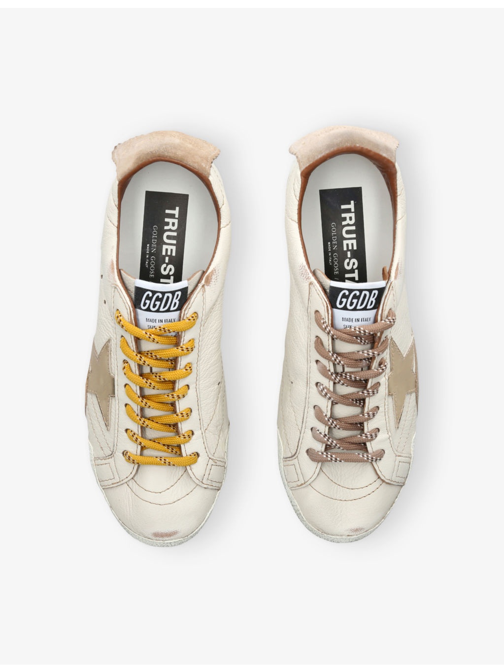True Star 10834 Low-Top Leather Trainers - 2