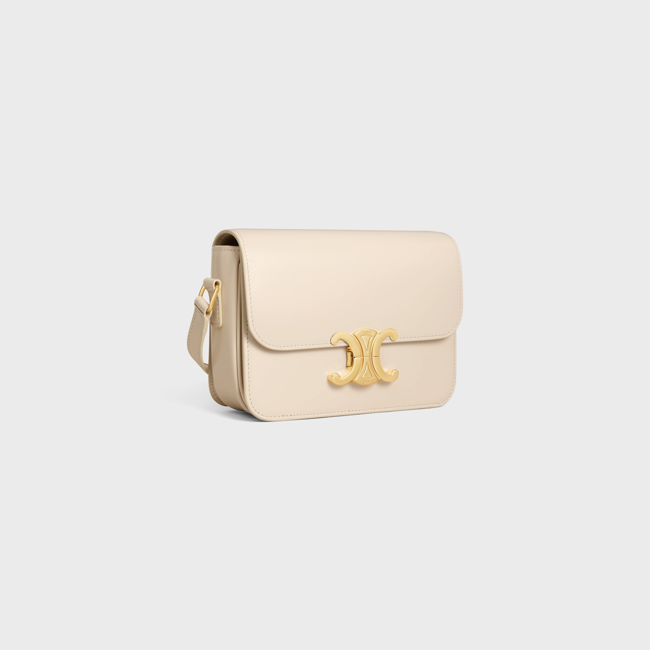 TEEN TRIOMPHE BAG IN shiny calfskin - 3
