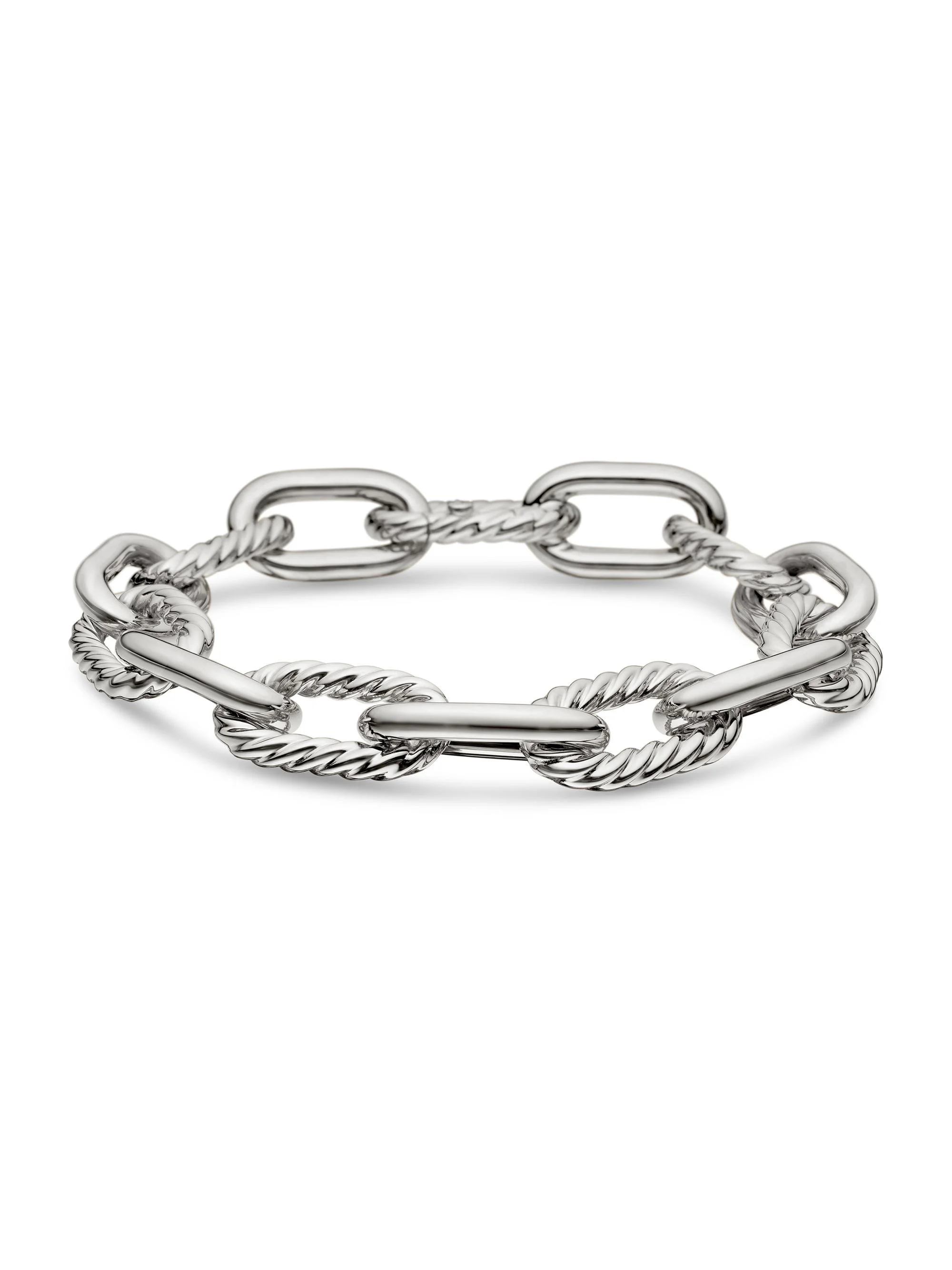Women's DY Madison Chain Bracelet in Sterling Silver, 11mm - Silver - 1
