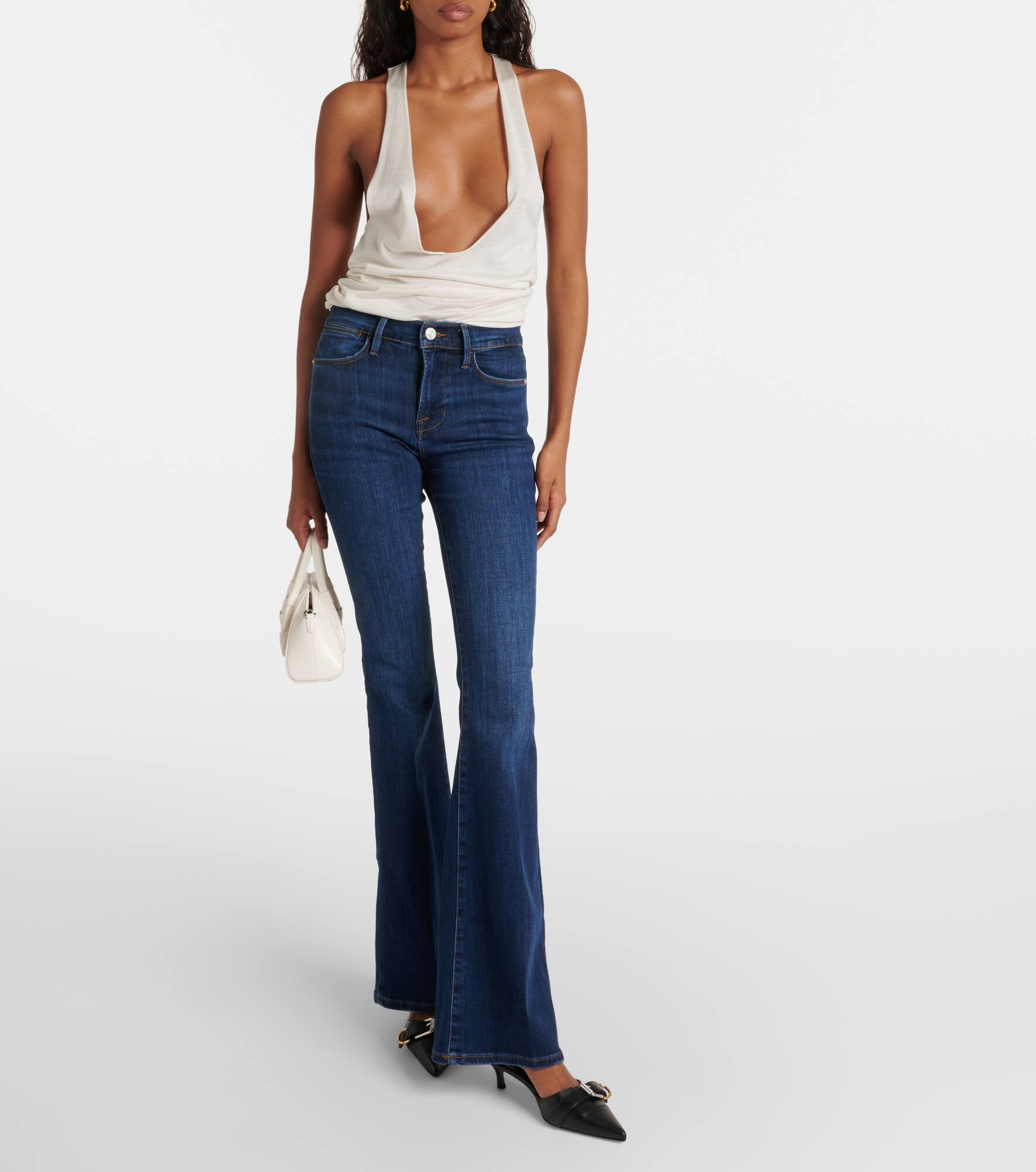 Le High Flare high-rise jeans - 6