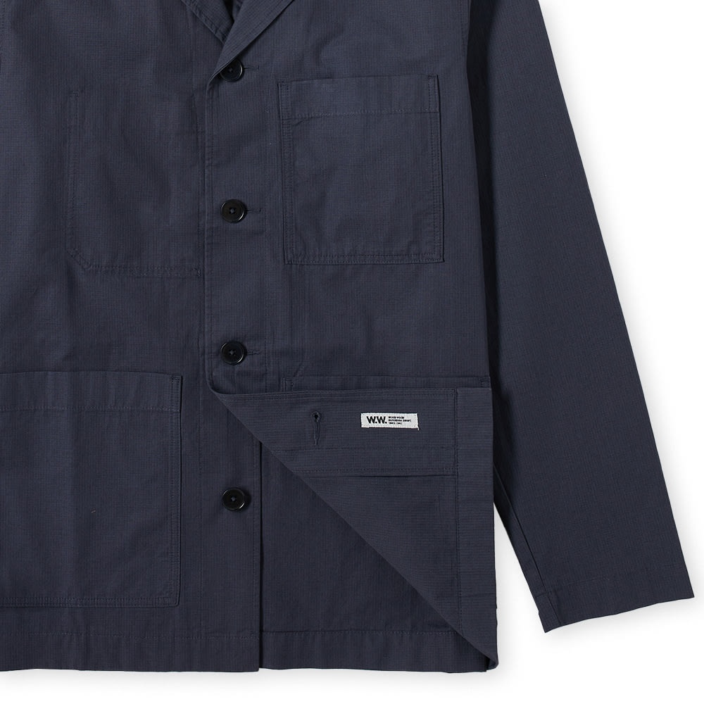 Wood Wood Fabian Ripstop Chore Jacket - 2