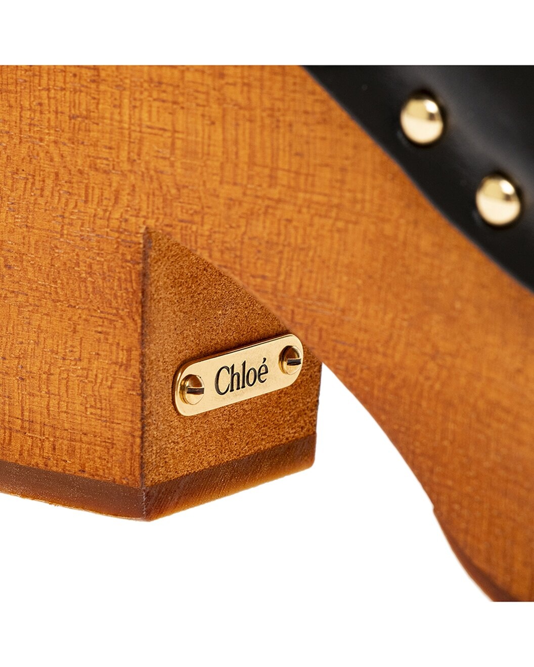 Chloé Jeannette Leather Wedge Clog - 5