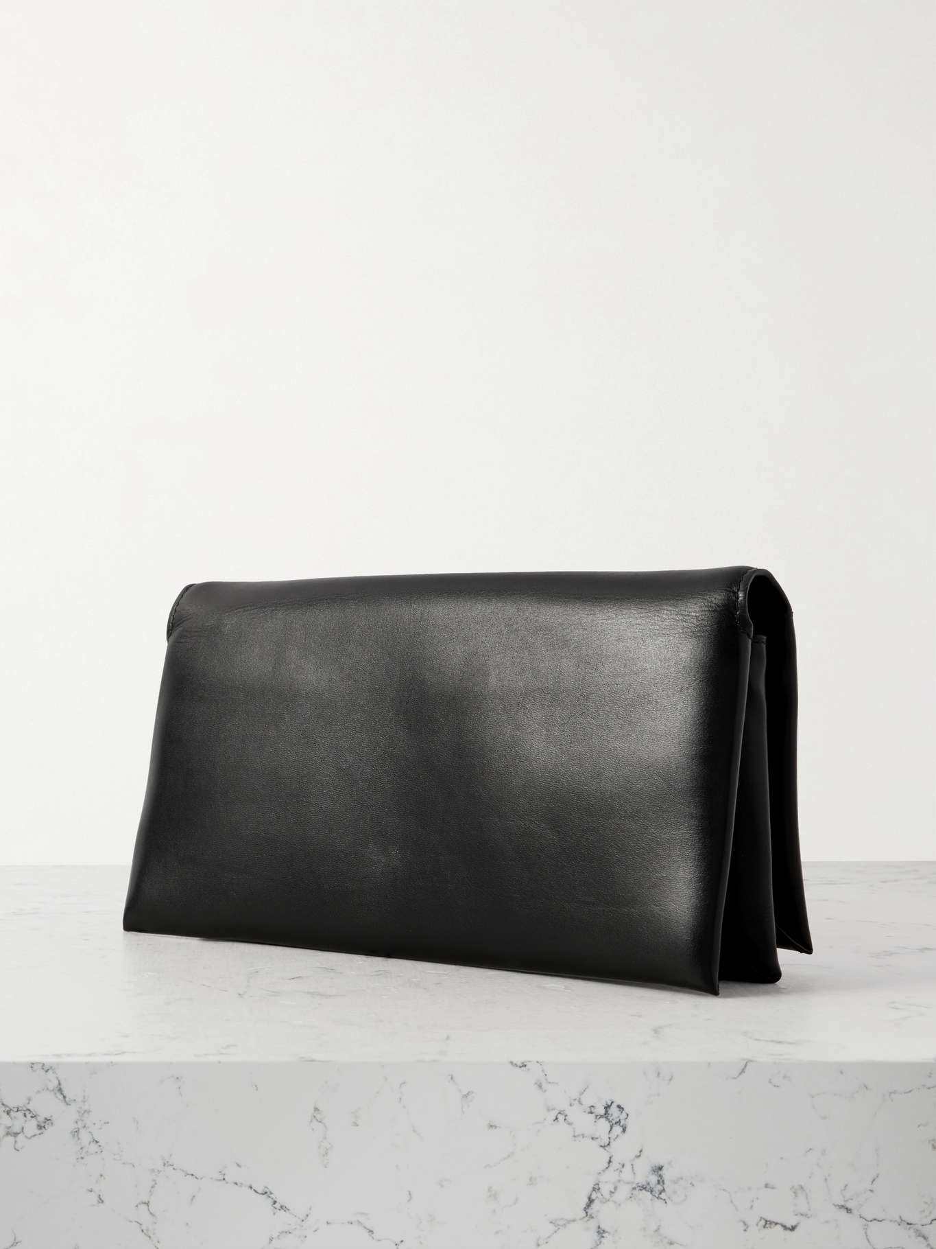 Leather clutch Black - 3