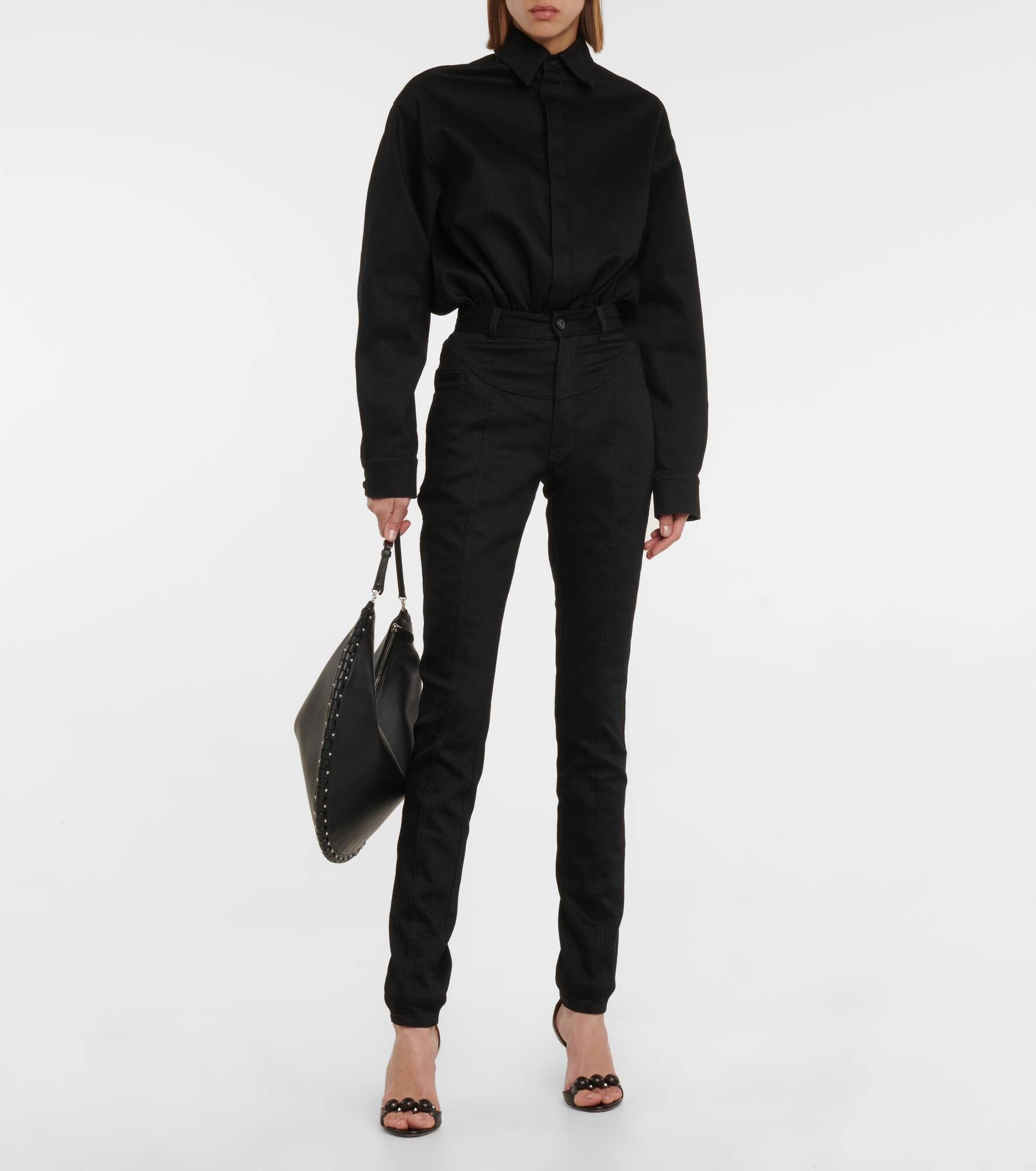 High-rise slim jeans - 2