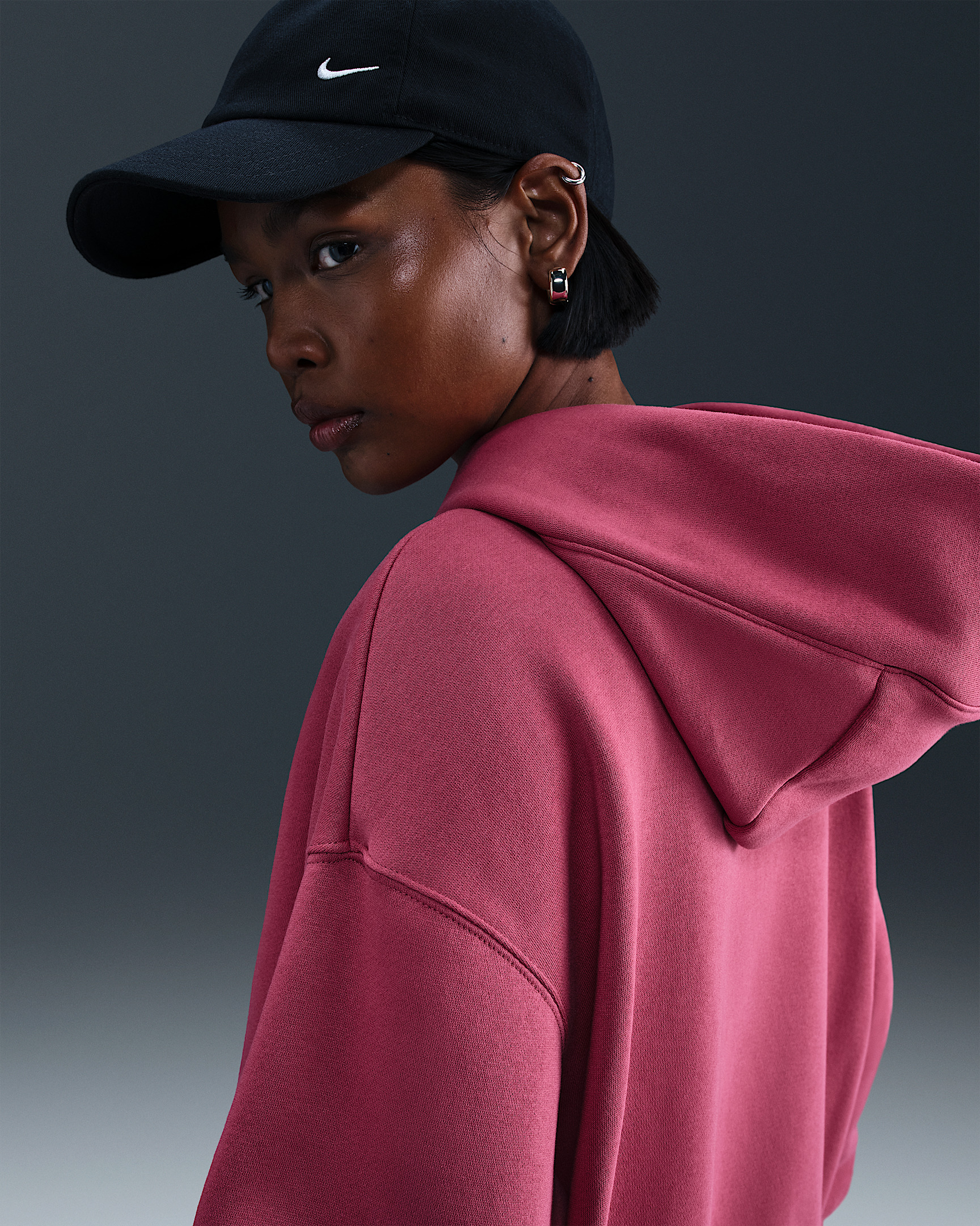 Nike Sportswear Phoenix Fleece Women's Oversized Pullover Hoodie - 2