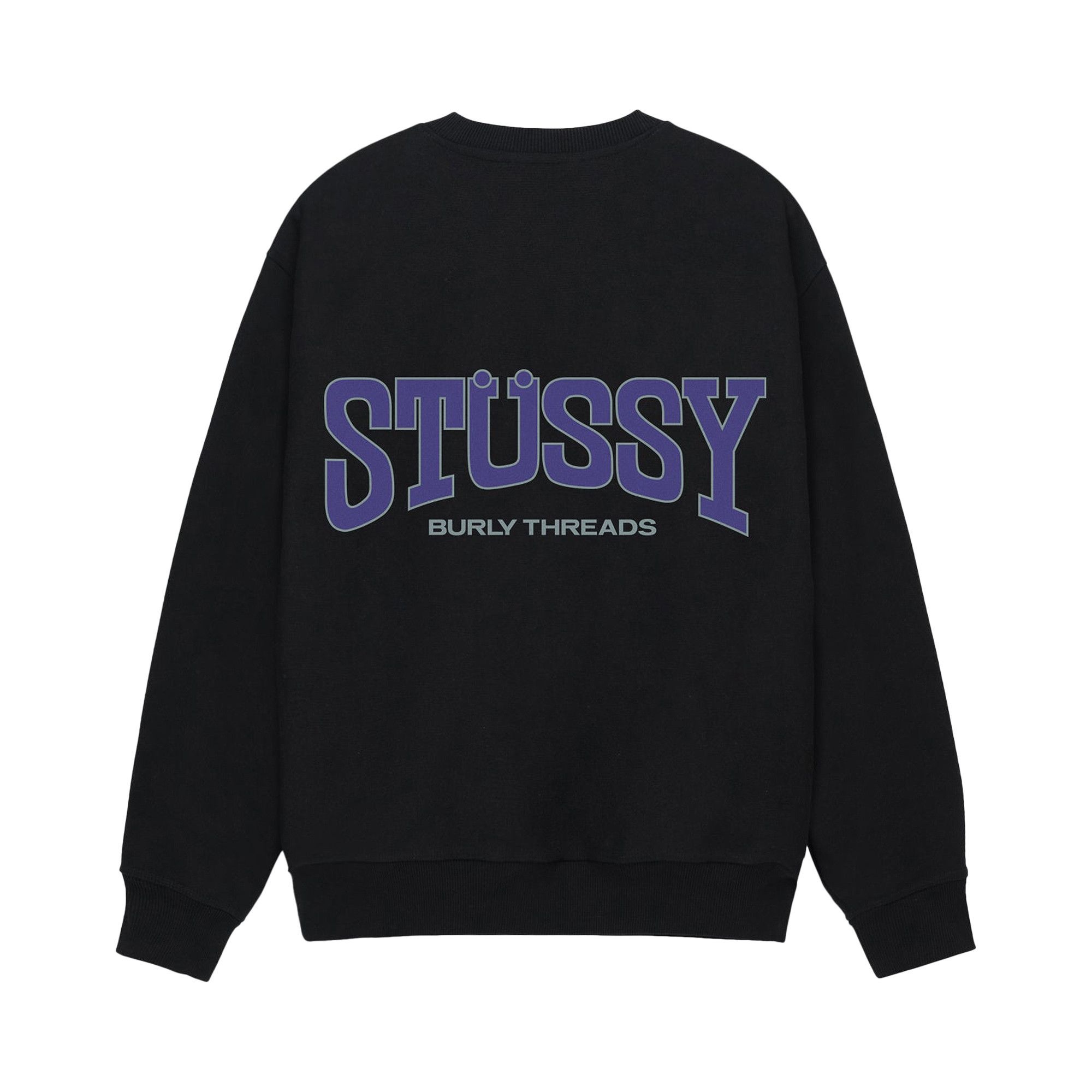 Stussy Burly Threads Crew 'Black' - 2