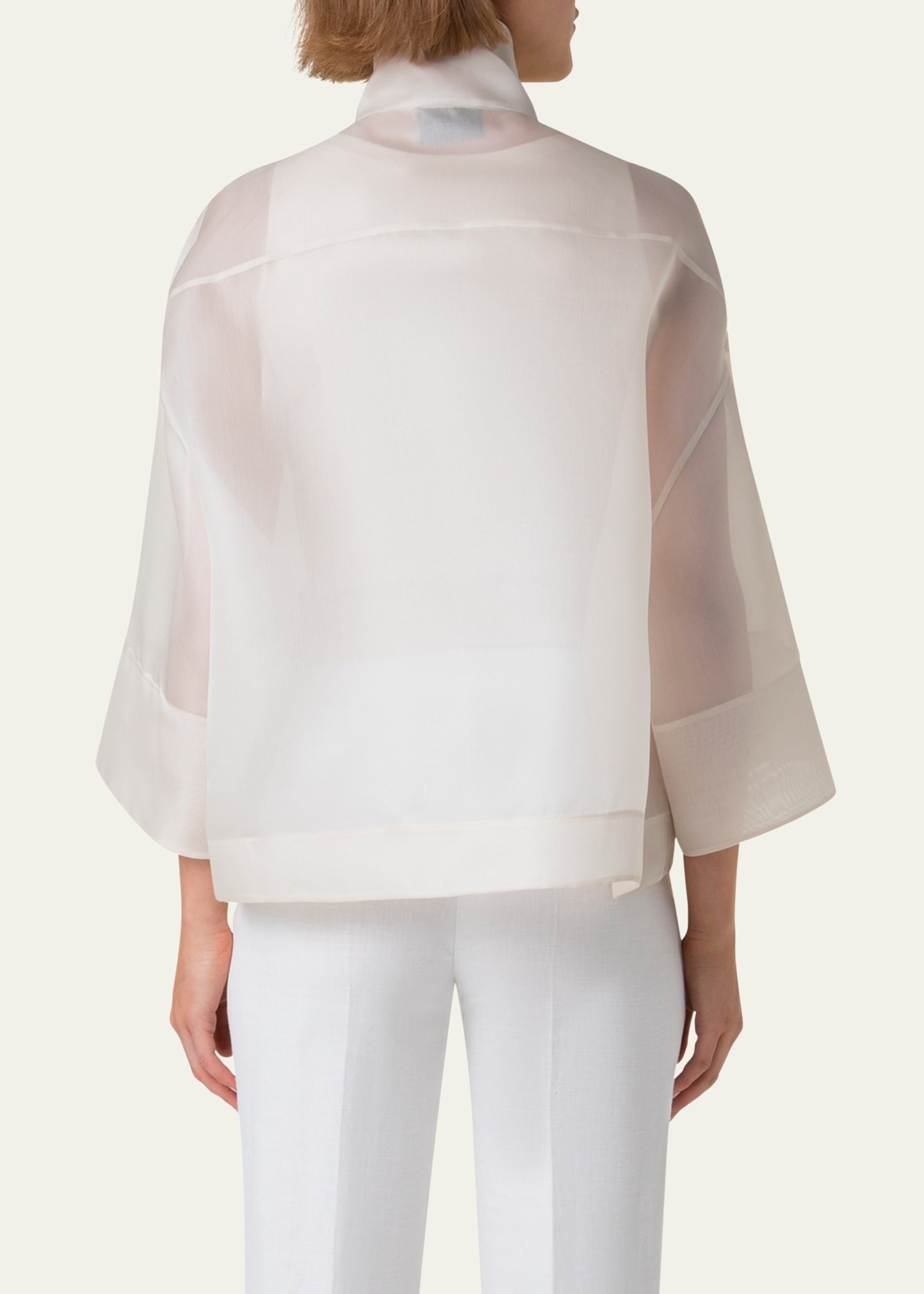 Philia Panama Silk Jacket - 3