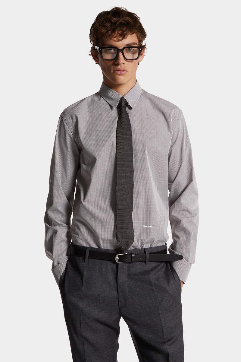 RELAX DAN MICRO-CHECKED SHIRT - 3