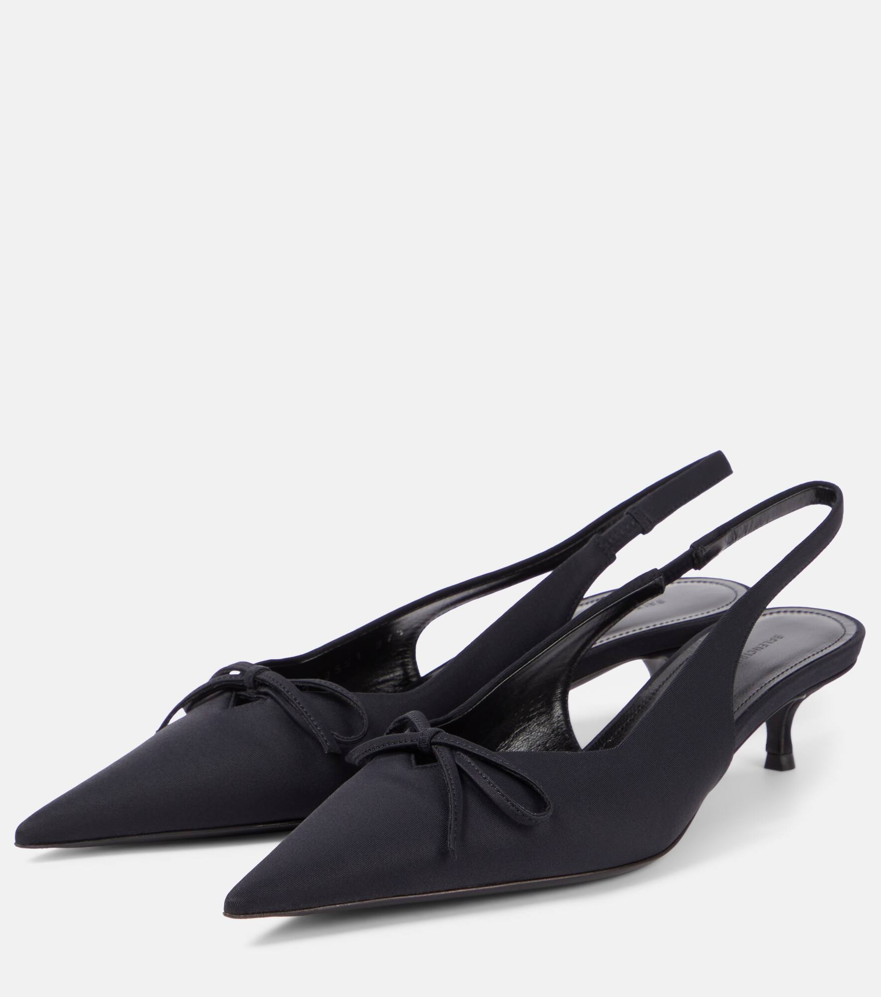 Knife slingback pumps - 4