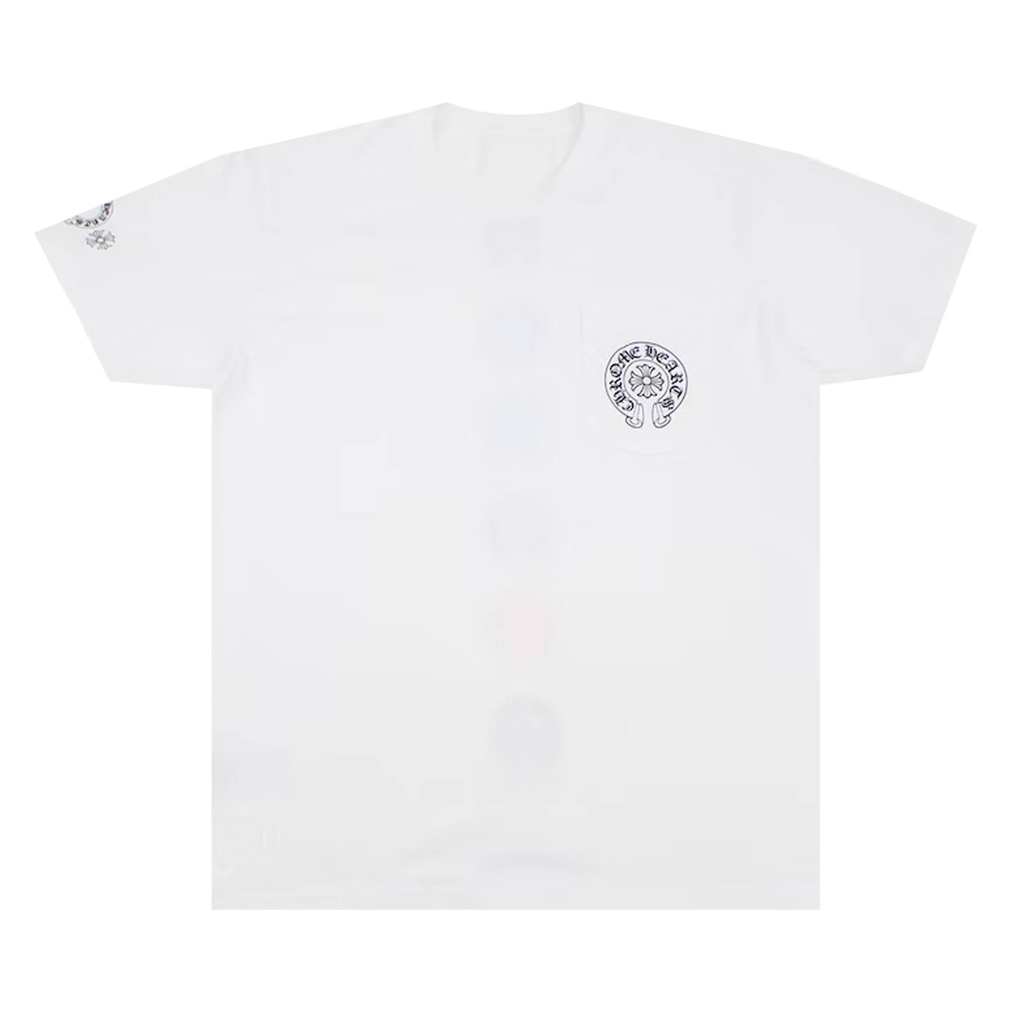 Chrome Hearts Multicolor Horseshoe T-Shirt 'White' - 1