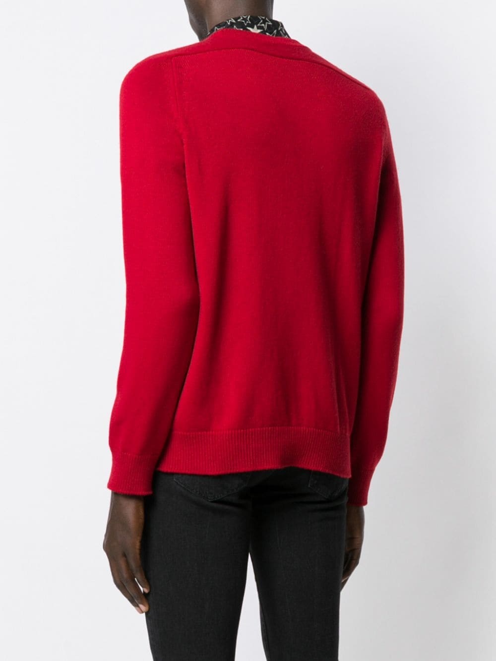 round neck cashmere jumper - 4