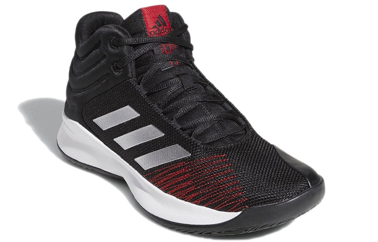 adidas Pro Spark 2018 Basketball Shoes 'Core Black / Silver / Scarlet' F99892 - 2