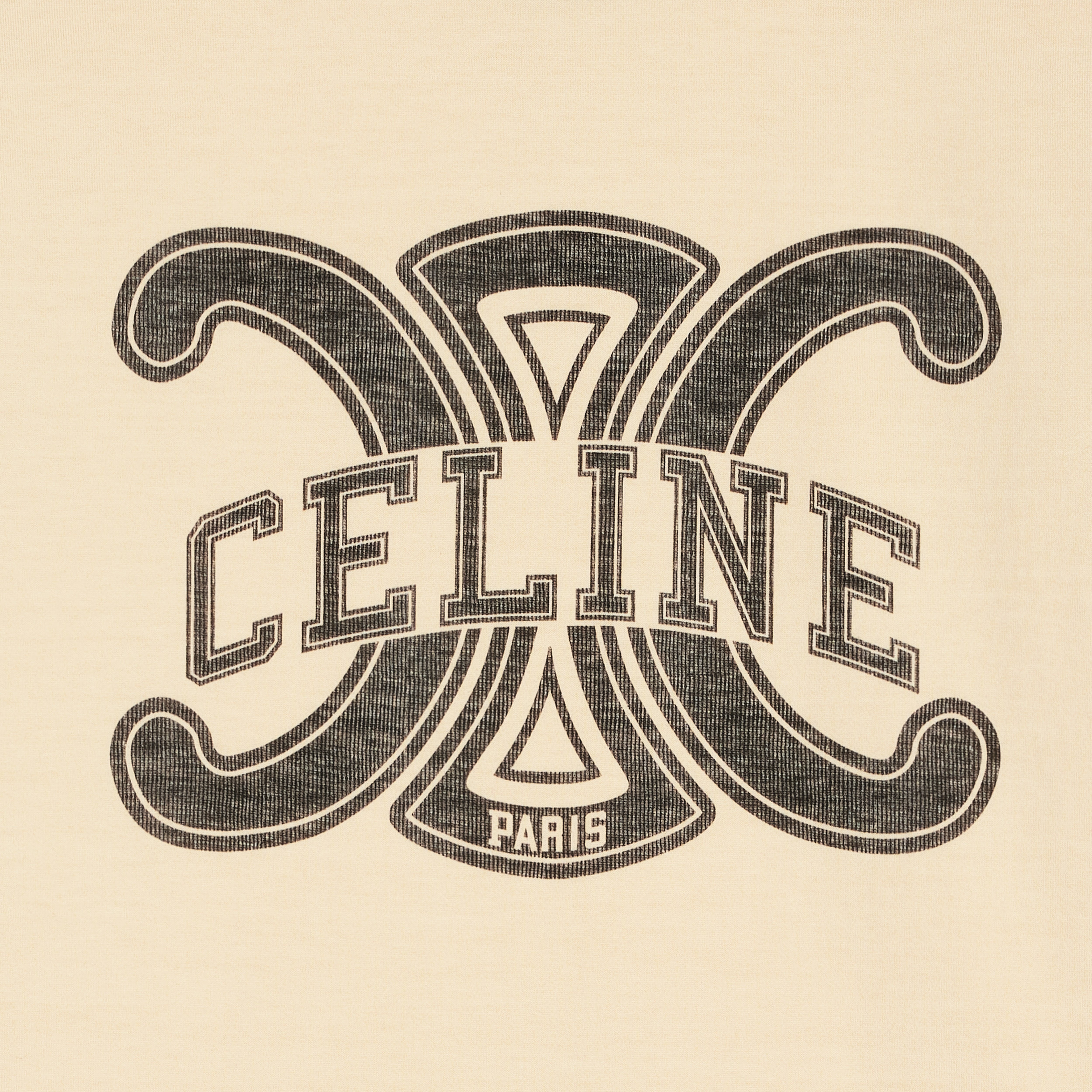 CELINE TRIOMPHE T-SHIRT IN COTTON JERSEY - 3