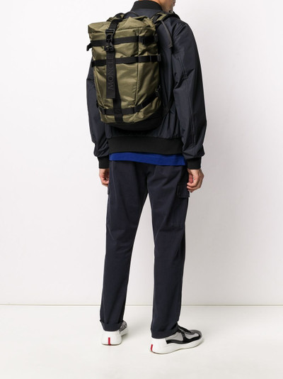 Moncler logo strap backpack outlook