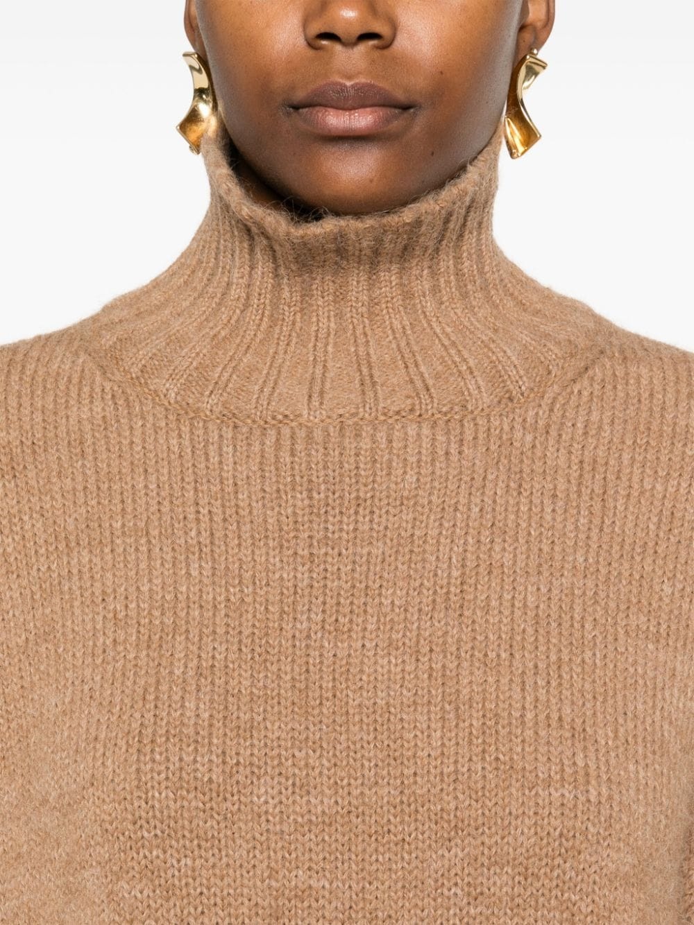 high-neck sweater - 5