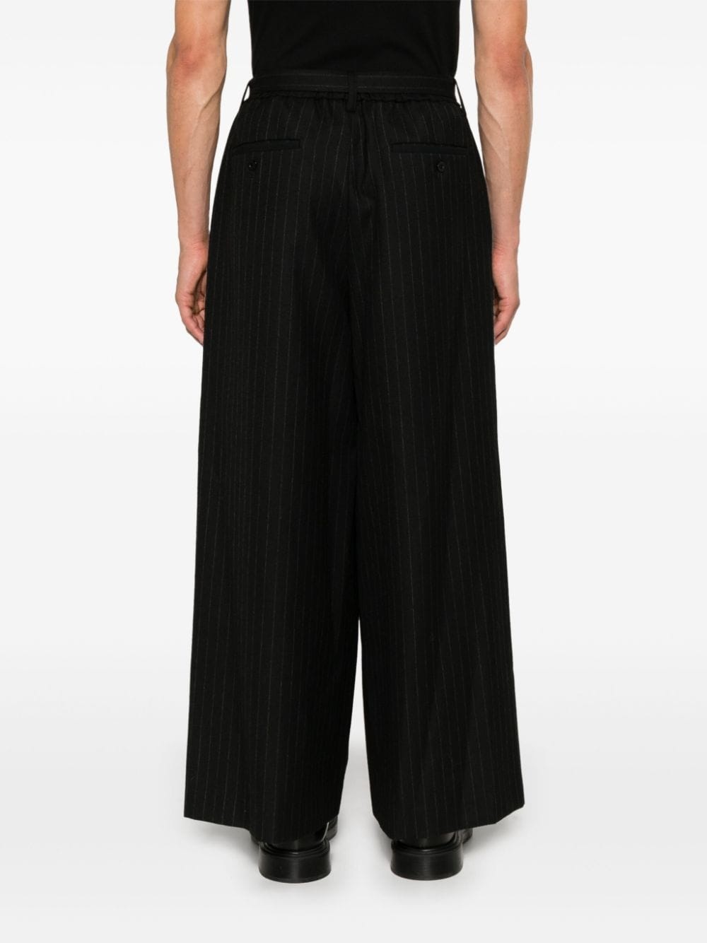 pinstriped trousers - 4