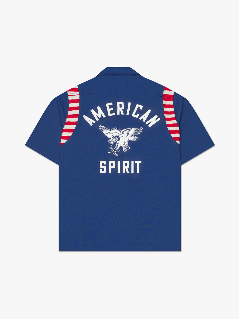 Rhude AMERICAN SPIRIT POPLIN SHIRT outlook