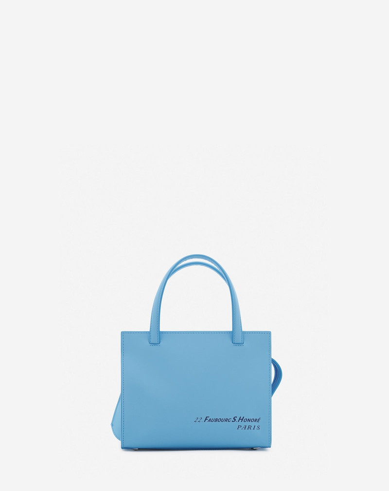 LEATHER LANVIN BOGEY NANO DAY BAG 5
