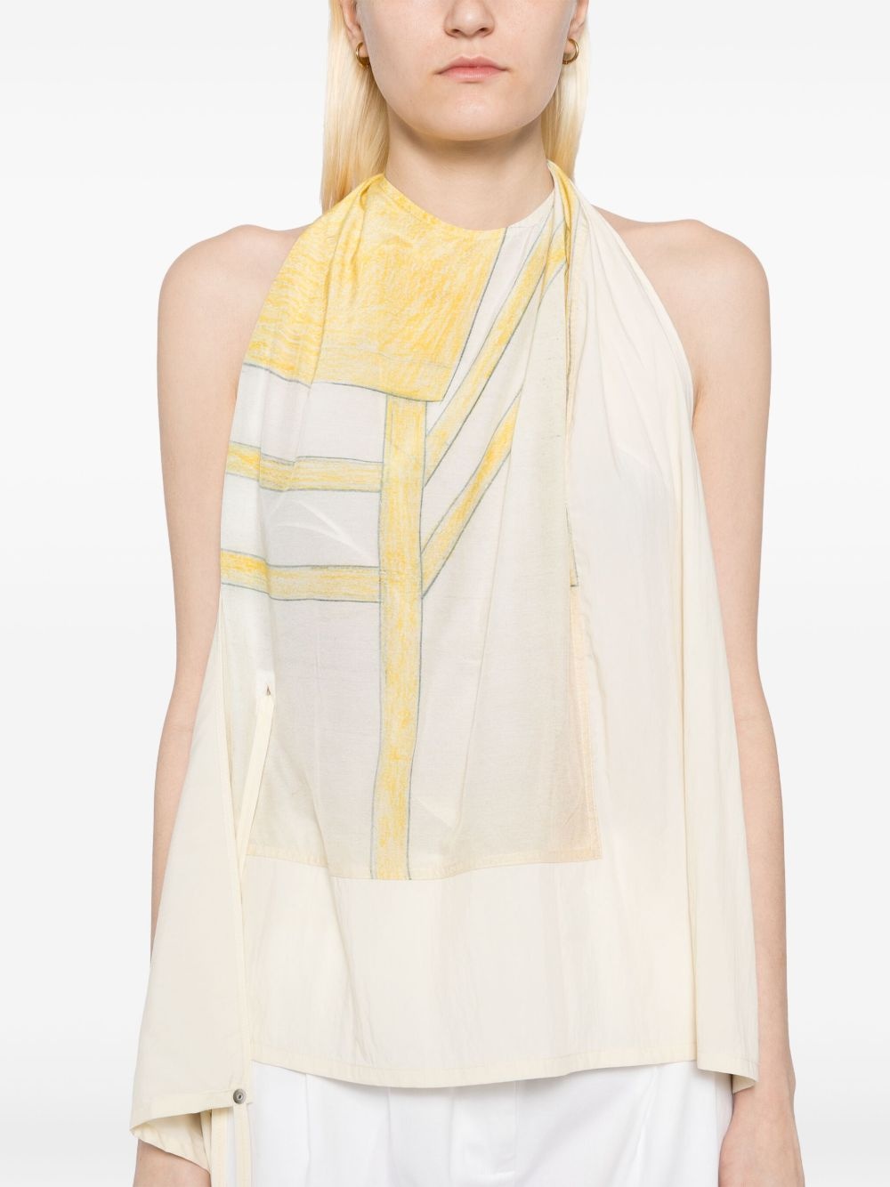 x Philippe Weisbecker apron top - 5