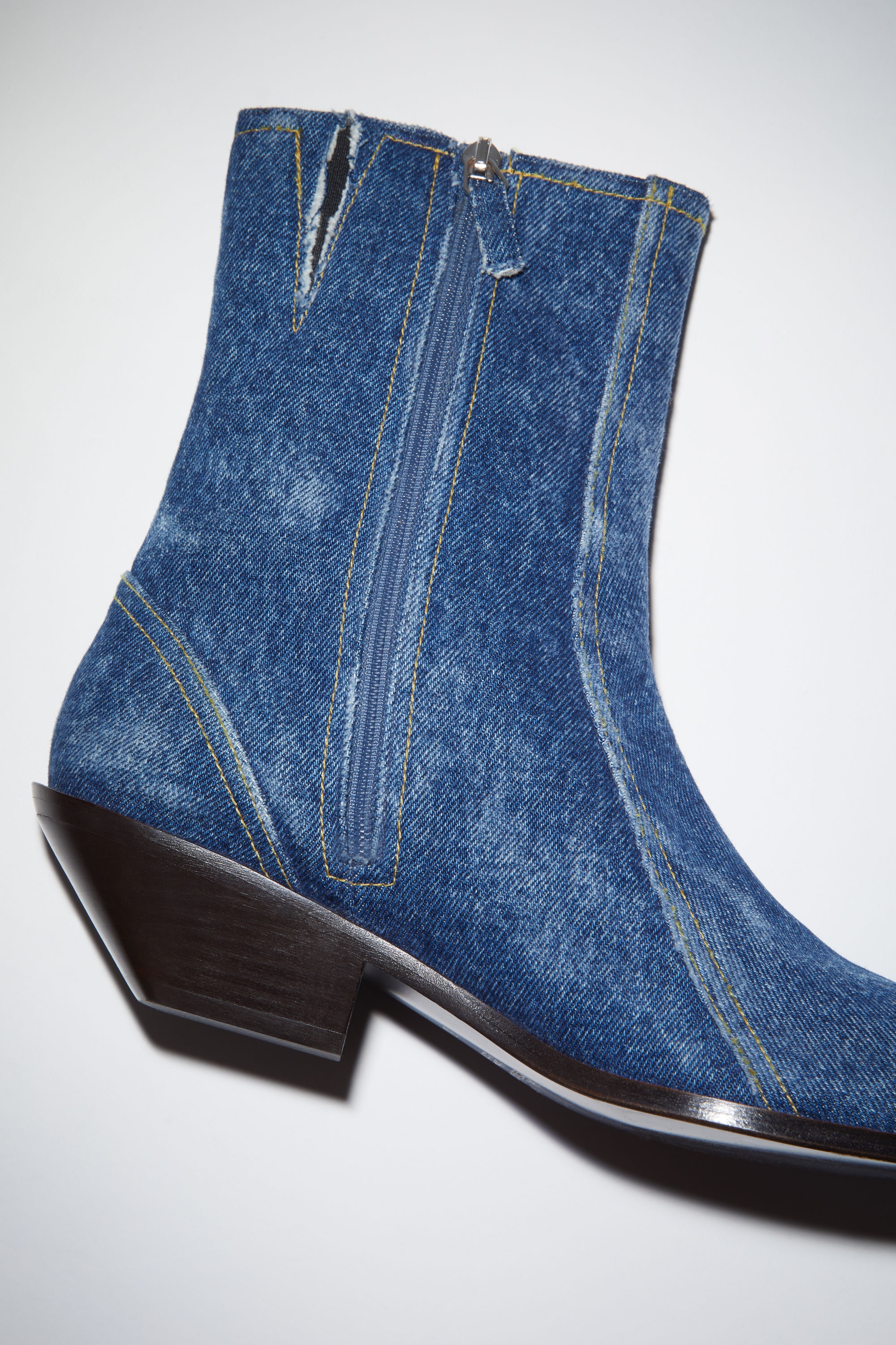 Denim ankle boots - Denim blue - 6